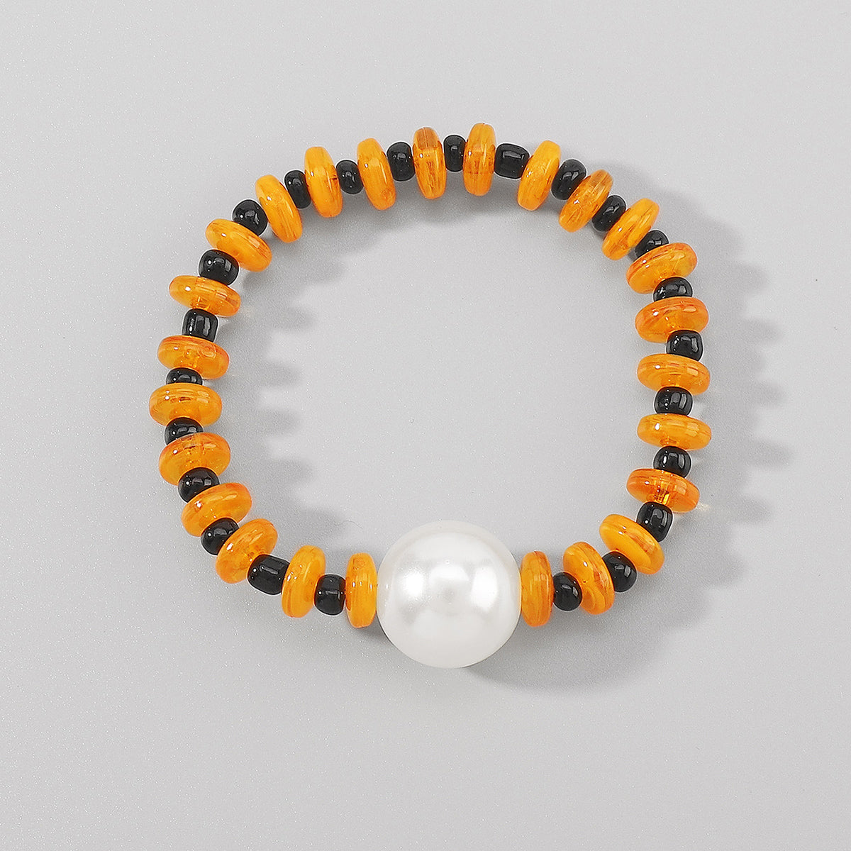 B2209 Multicolor Pearl Beaded Stretch Bracelet