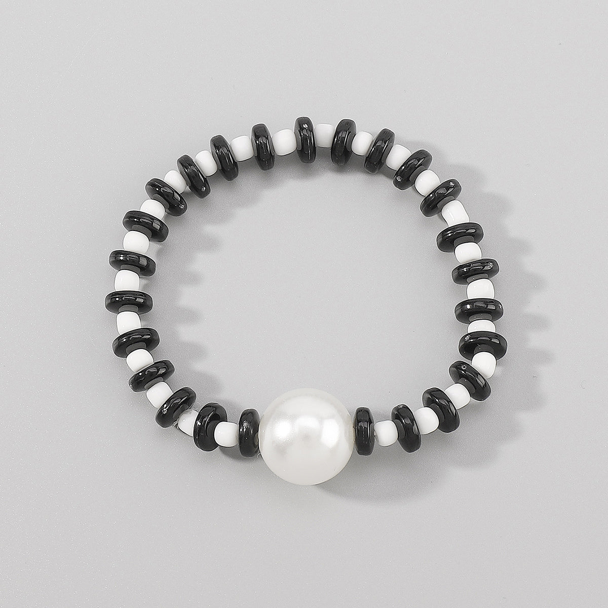 B2209 Multicolor Pearl Beaded Stretch Bracelet