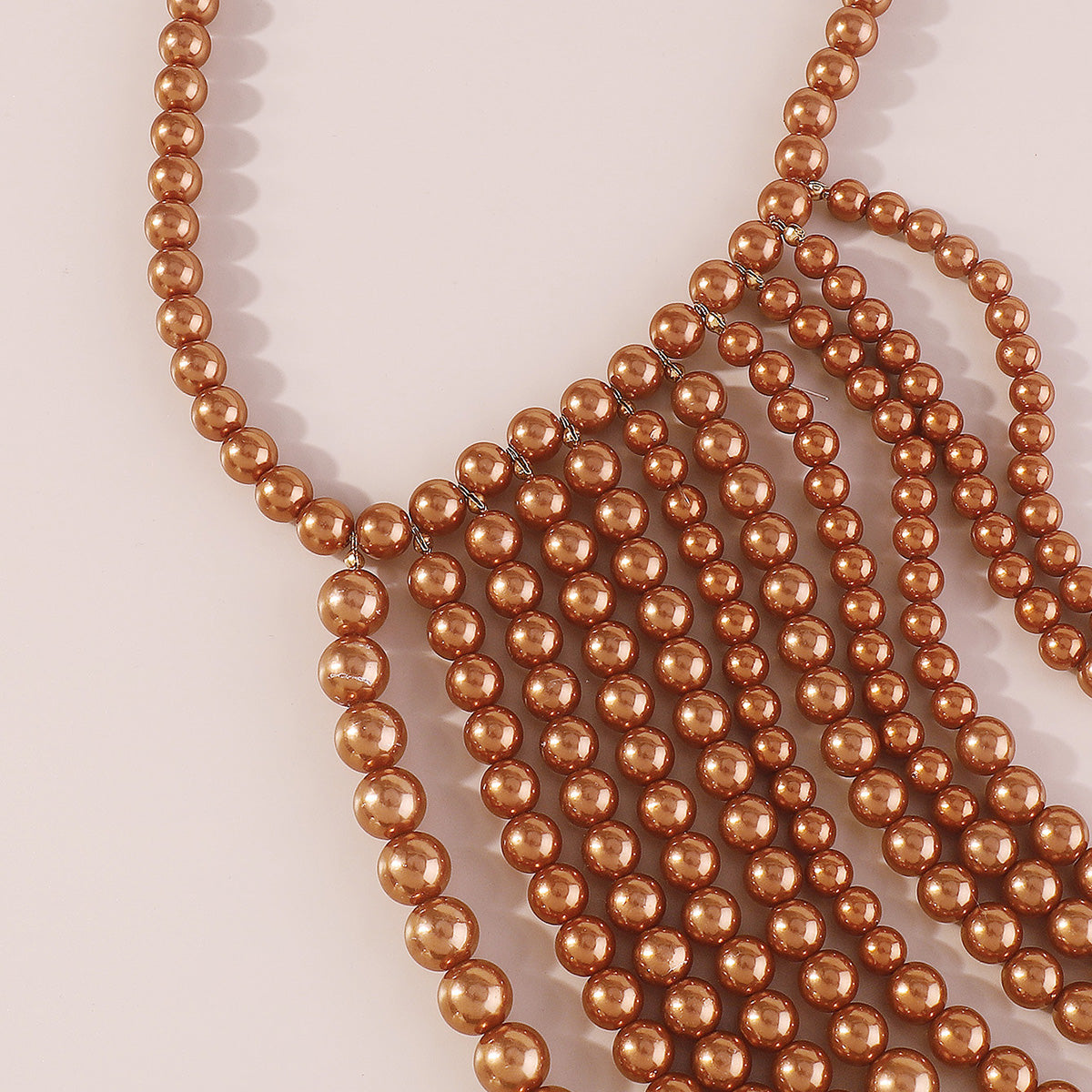 C0501 Multilayer Pearl Chain Body Jewelry