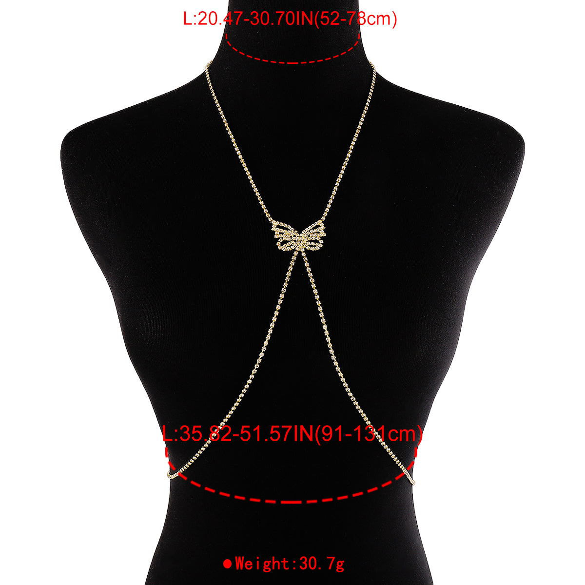 C0509 Sexy Butterfly Body Chain Body Jewelry