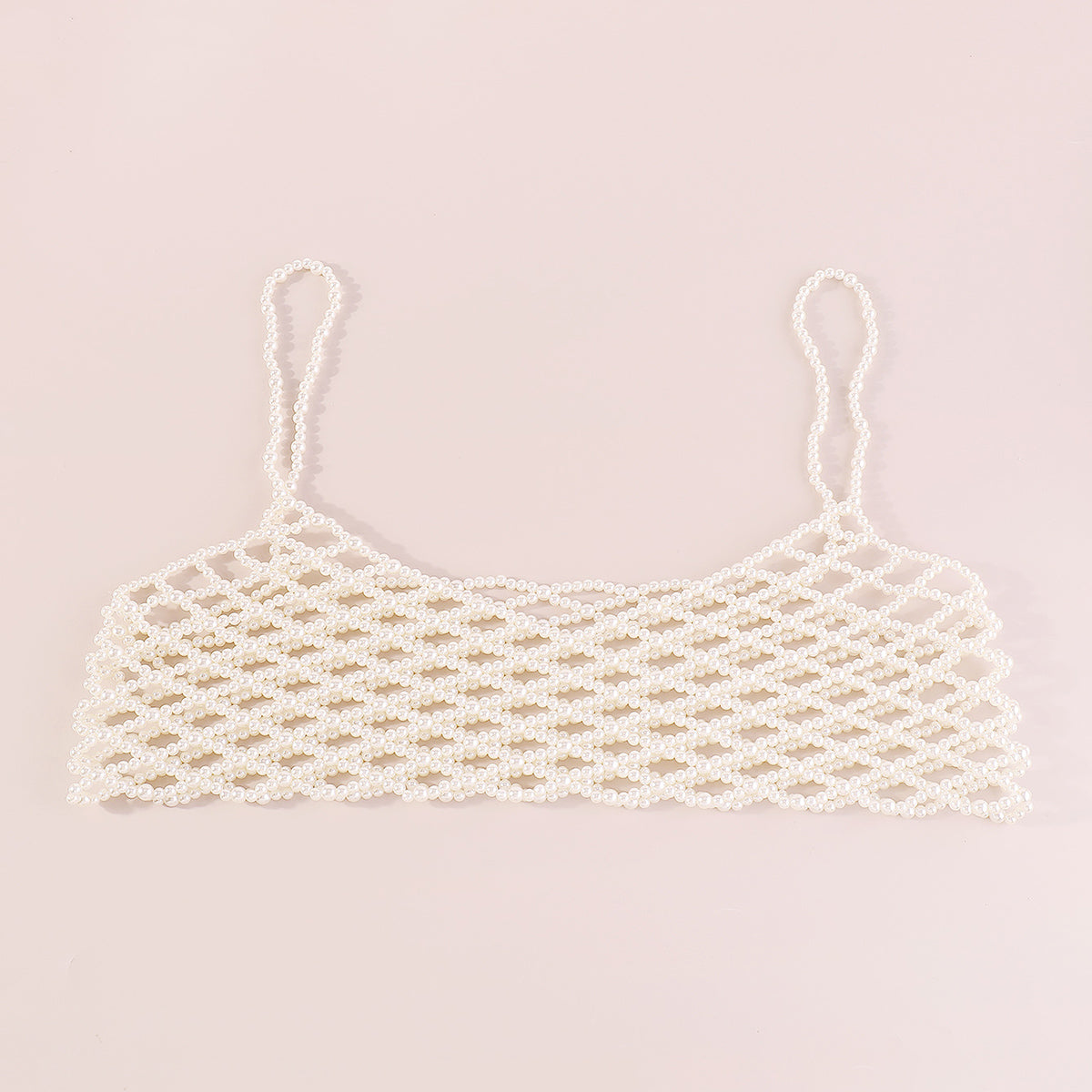 C0512 Sexy Pearl Top Cover Up