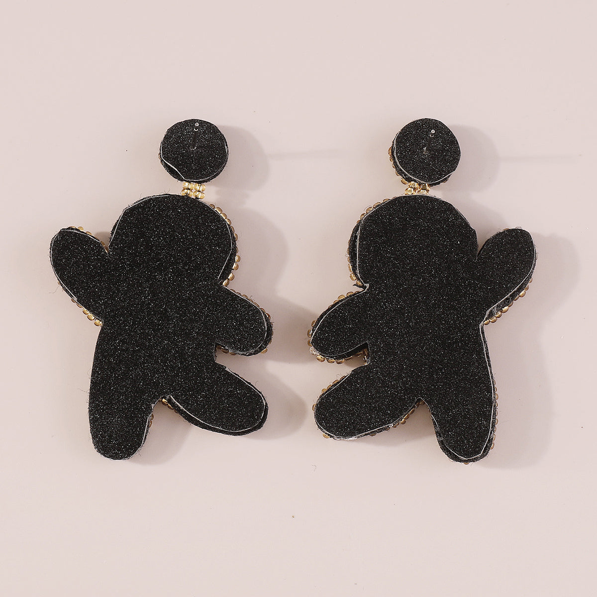 E11927 Christmas Cute Snowman Dangle Earrings