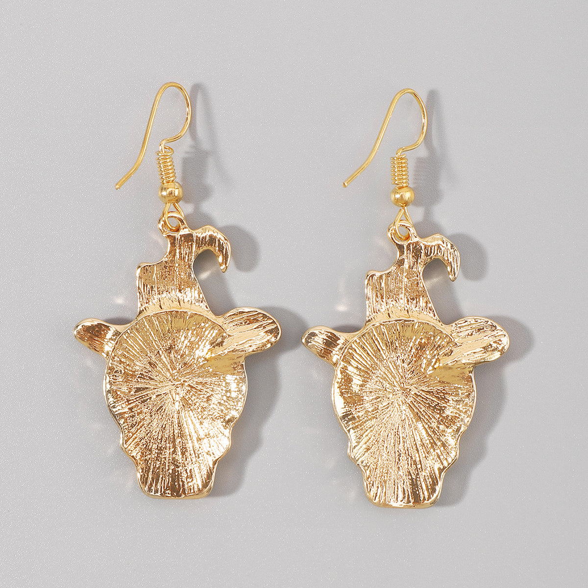E12066 Halloween Hat Skull Pumpkin Cat Dangle Earrings