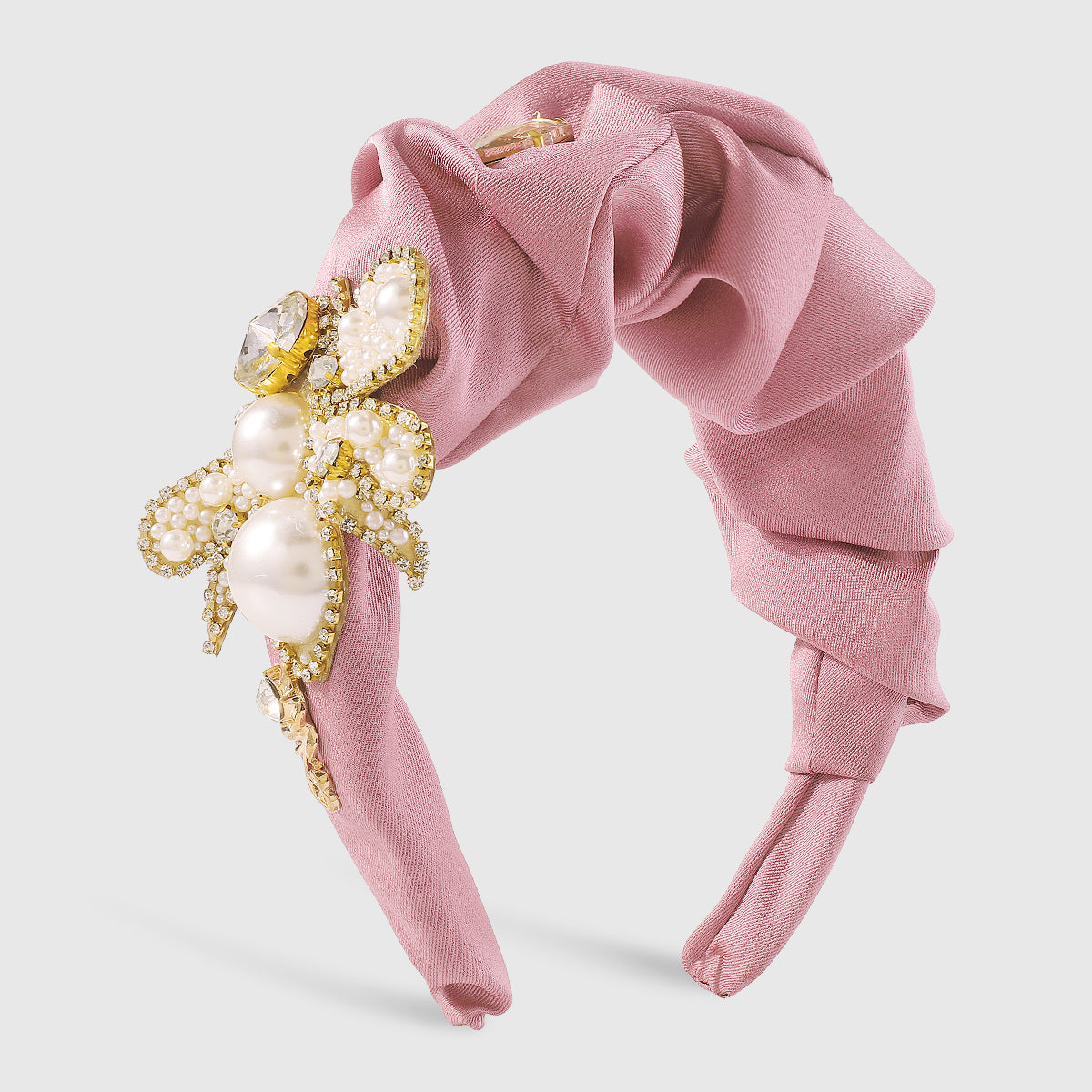 F3177 Large Pearl Bee Headband