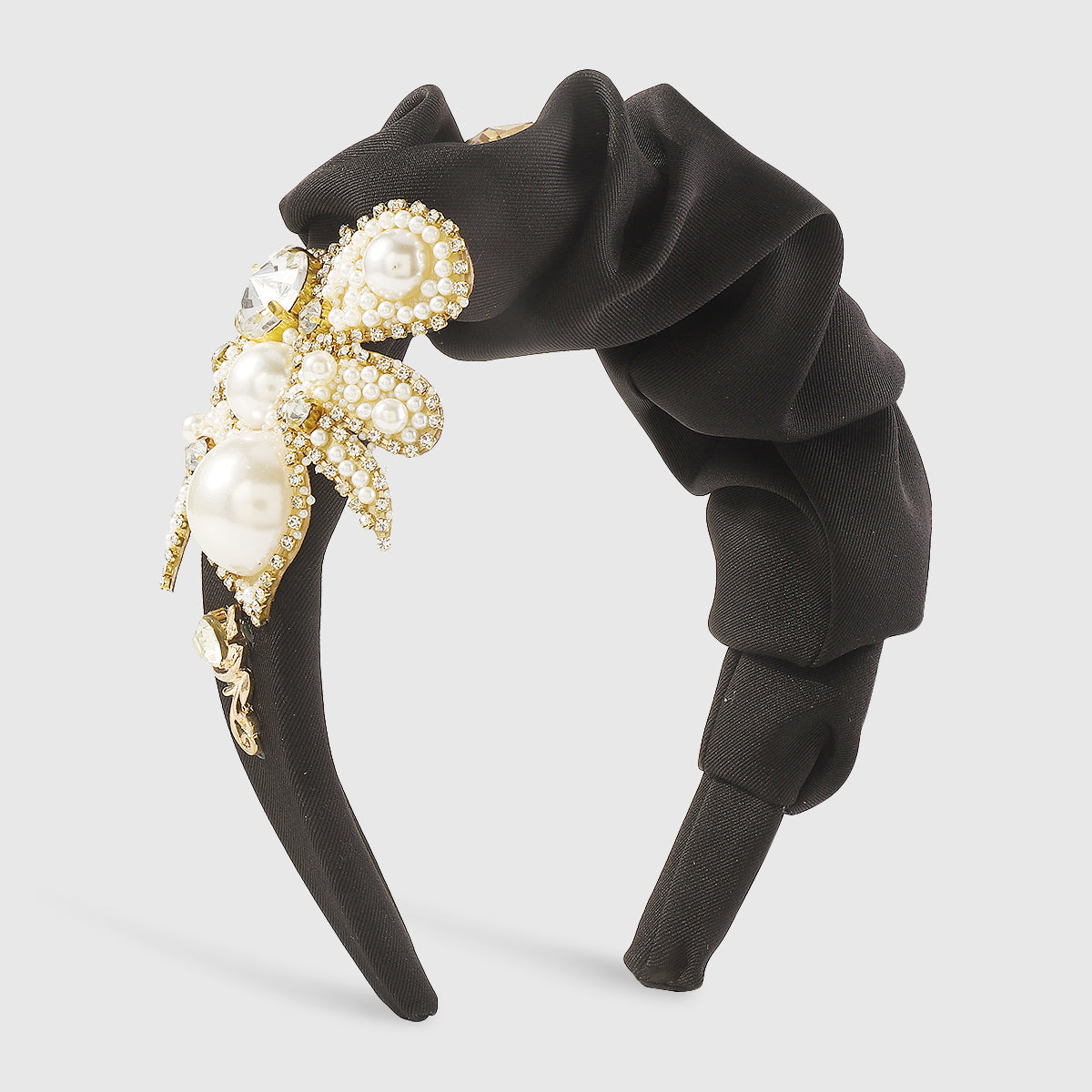 F3177 Large Pearl Bee Headband