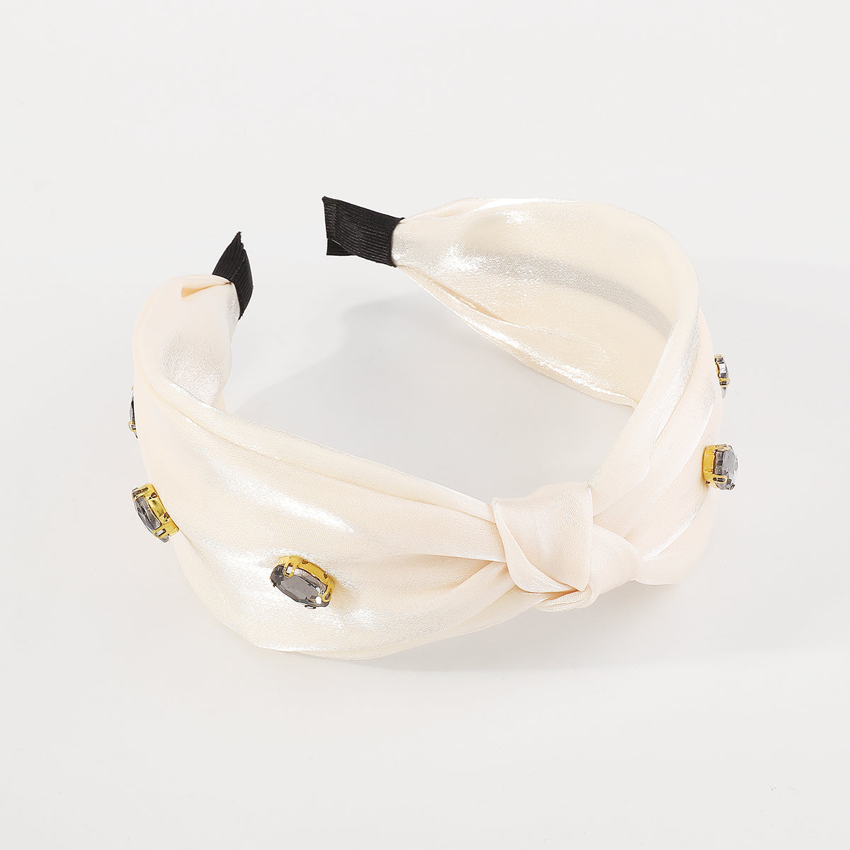 F5706 Luxurious Fabric Topknot Headband