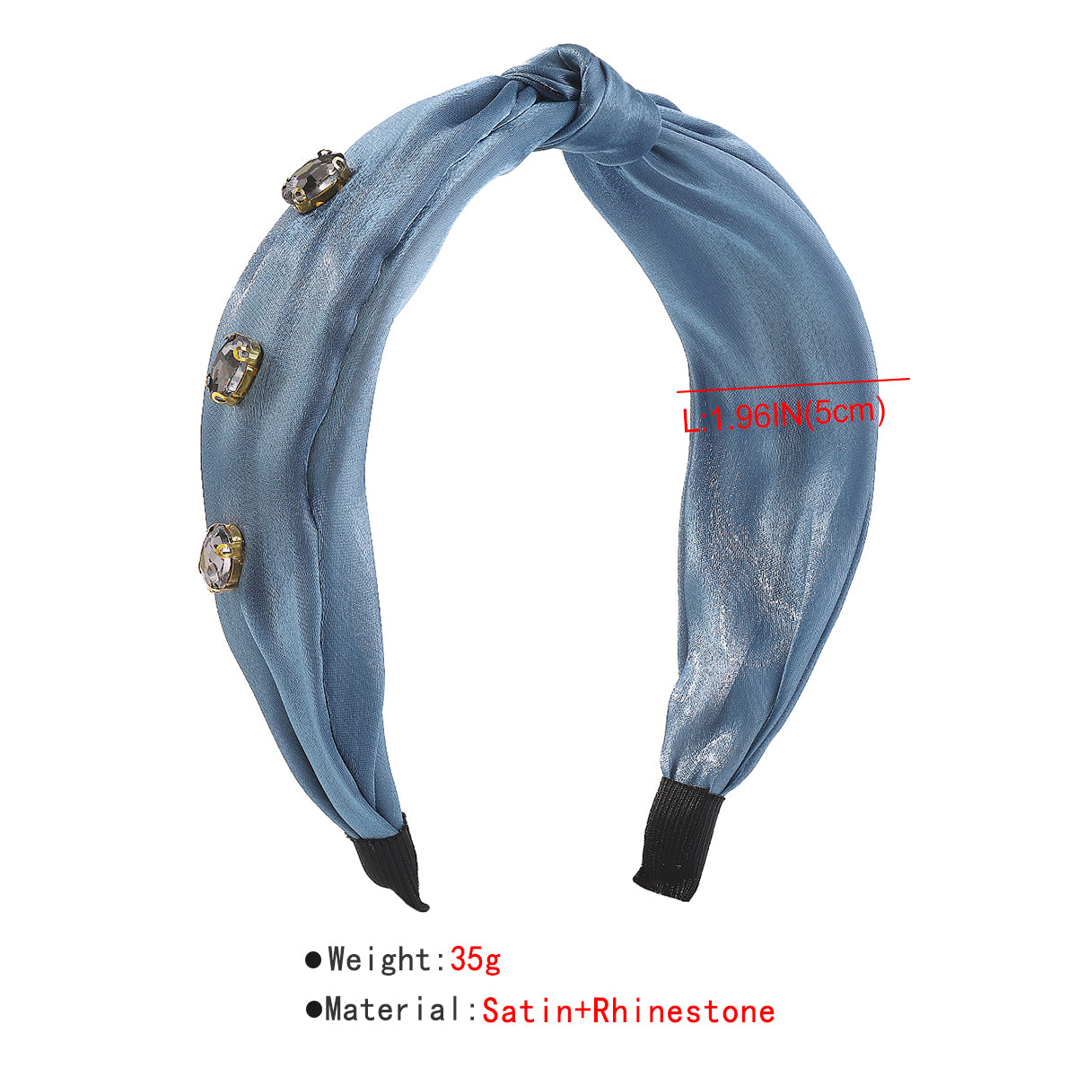 F5706 Luxurious Fabric Topknot Headband