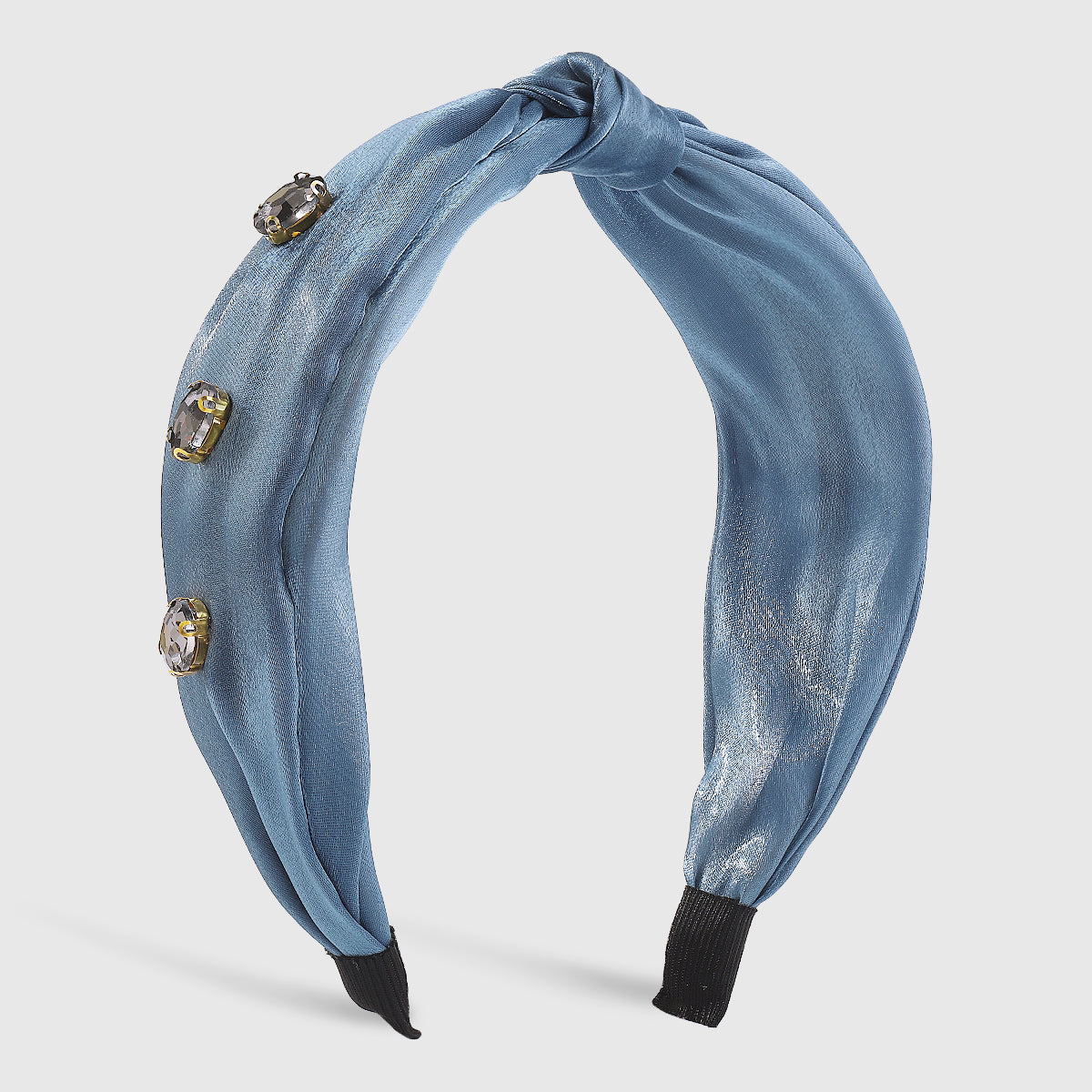 F5706 Luxurious Fabric Topknot Headband