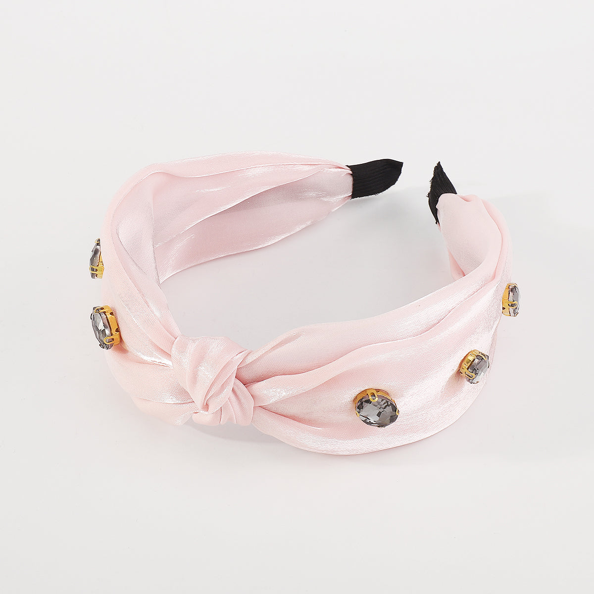 F5706 Luxurious Fabric Topknot Headband