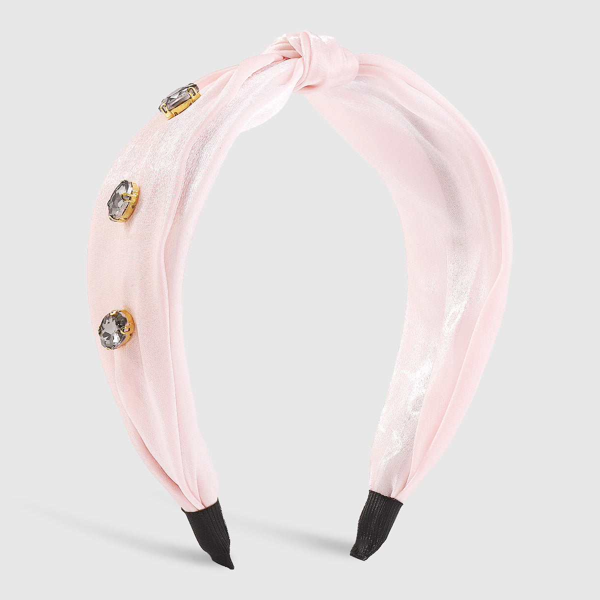 F5706 Luxurious Fabric Topknot Headband