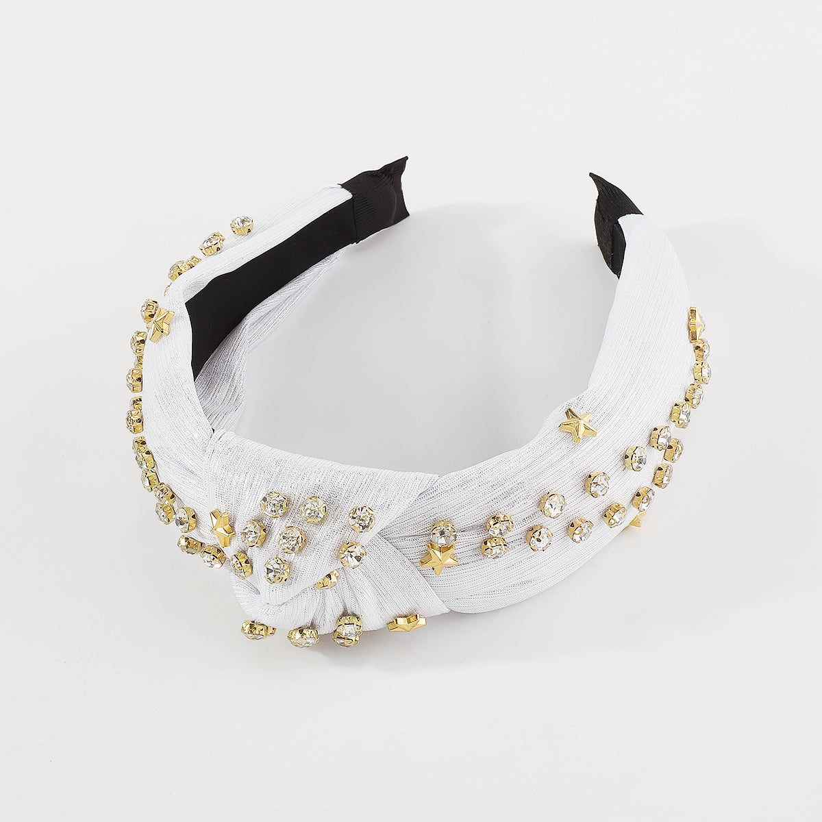 F5804 4th of July Star Top Knot Headbands