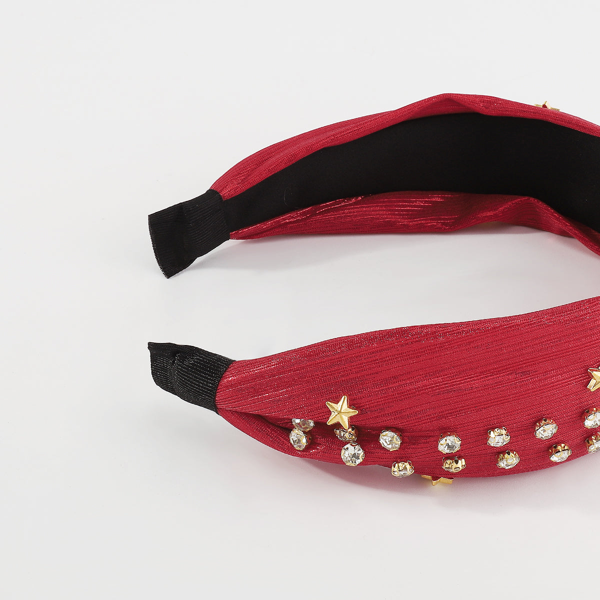 F5804 4th of July Star Top Knot Headbands