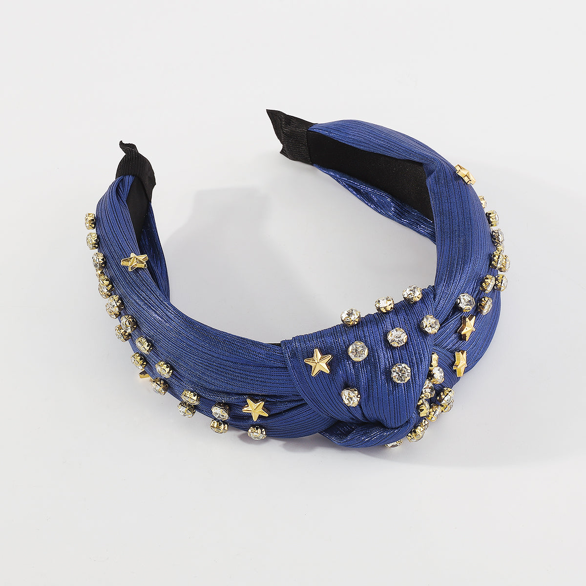 F5804 4th of July Star Top Knot Headbands