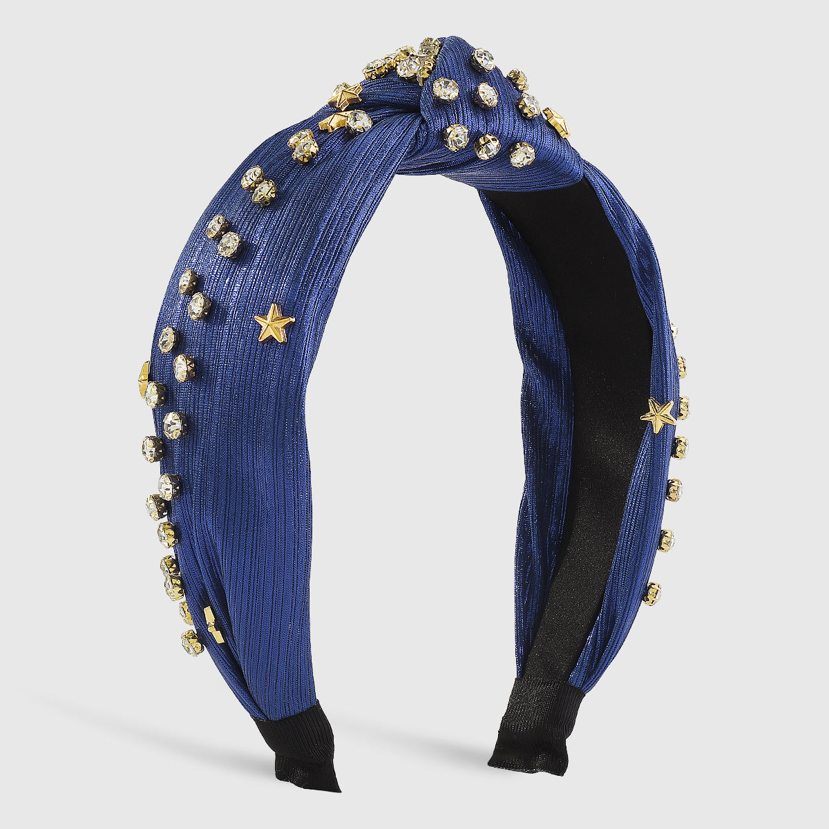F5804 4th of July Star Top Knot Headbands