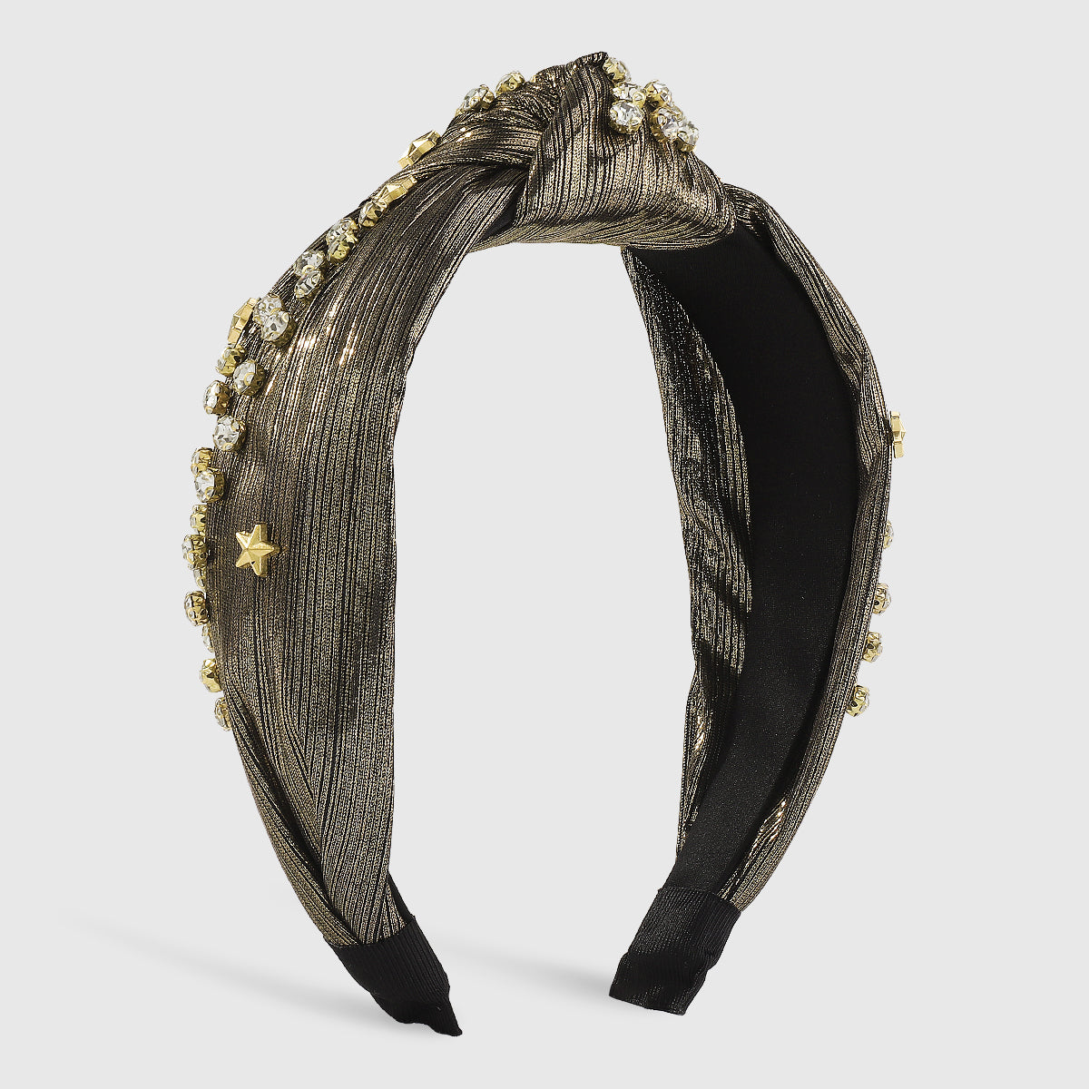 F5804 4th of July Star Top Knot Headbands