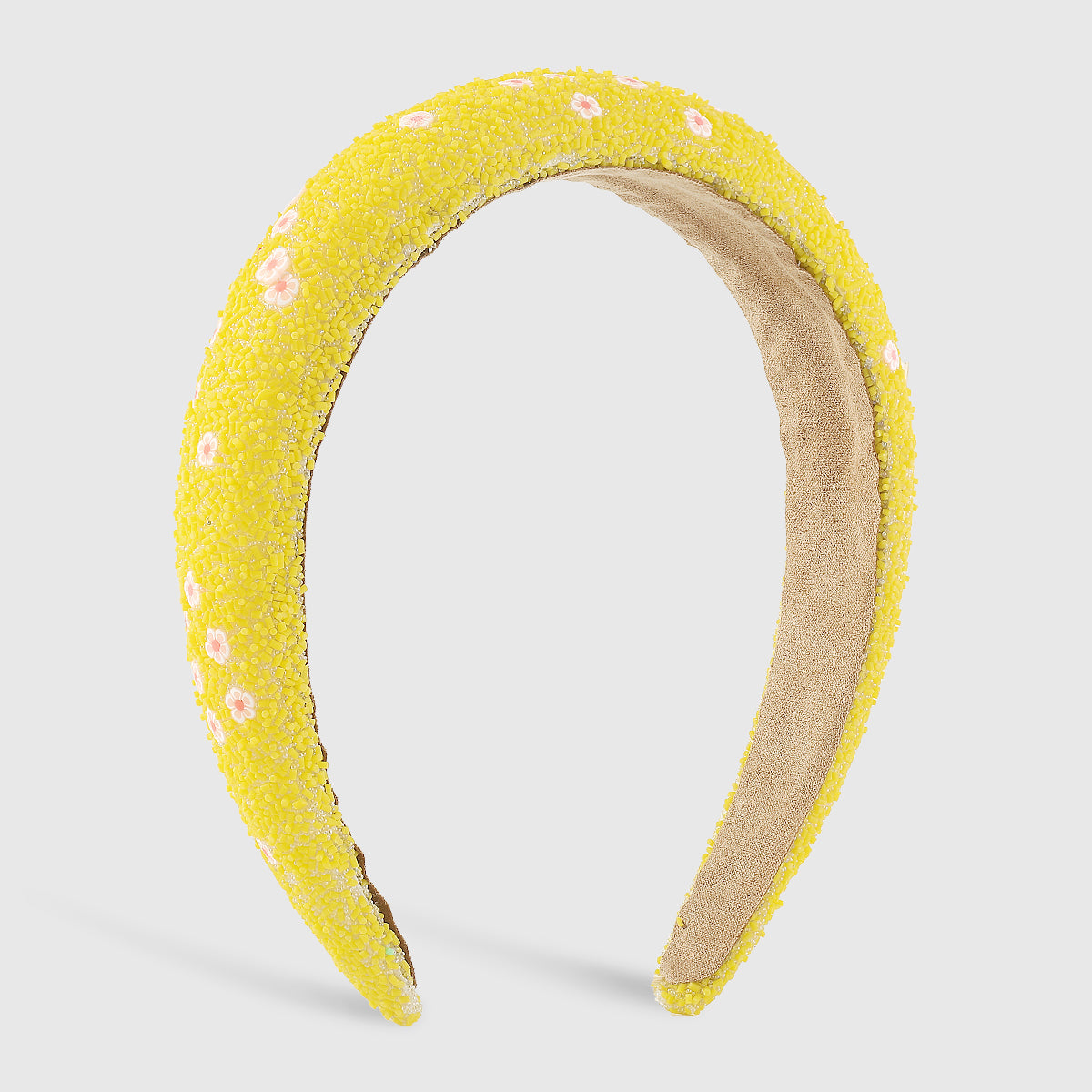 F5929 Cute Flower Candy Color Sponge Padded Headband