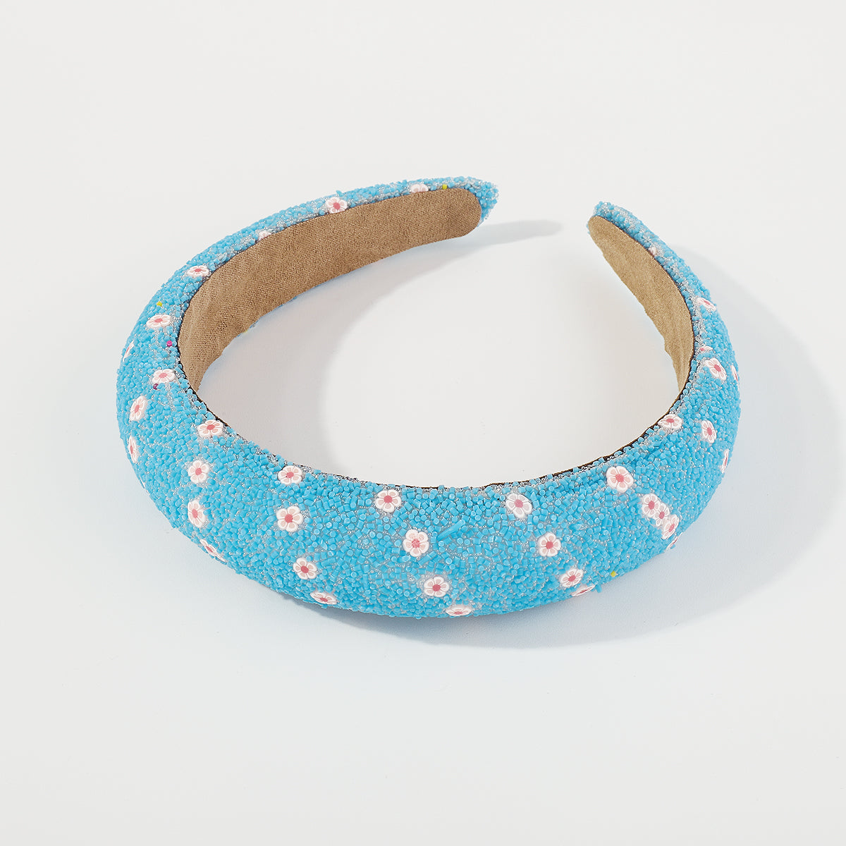 F5929 Cute Flower Candy Color Sponge Padded Headband