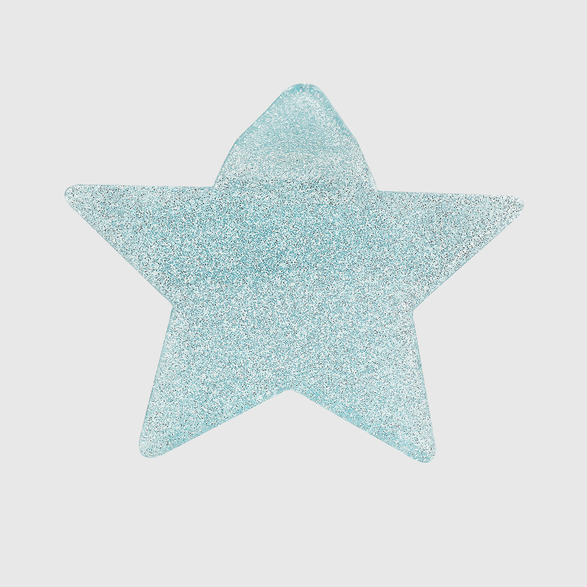 F5956 Larg Shiny Acrylic Star Hair Claw Clips