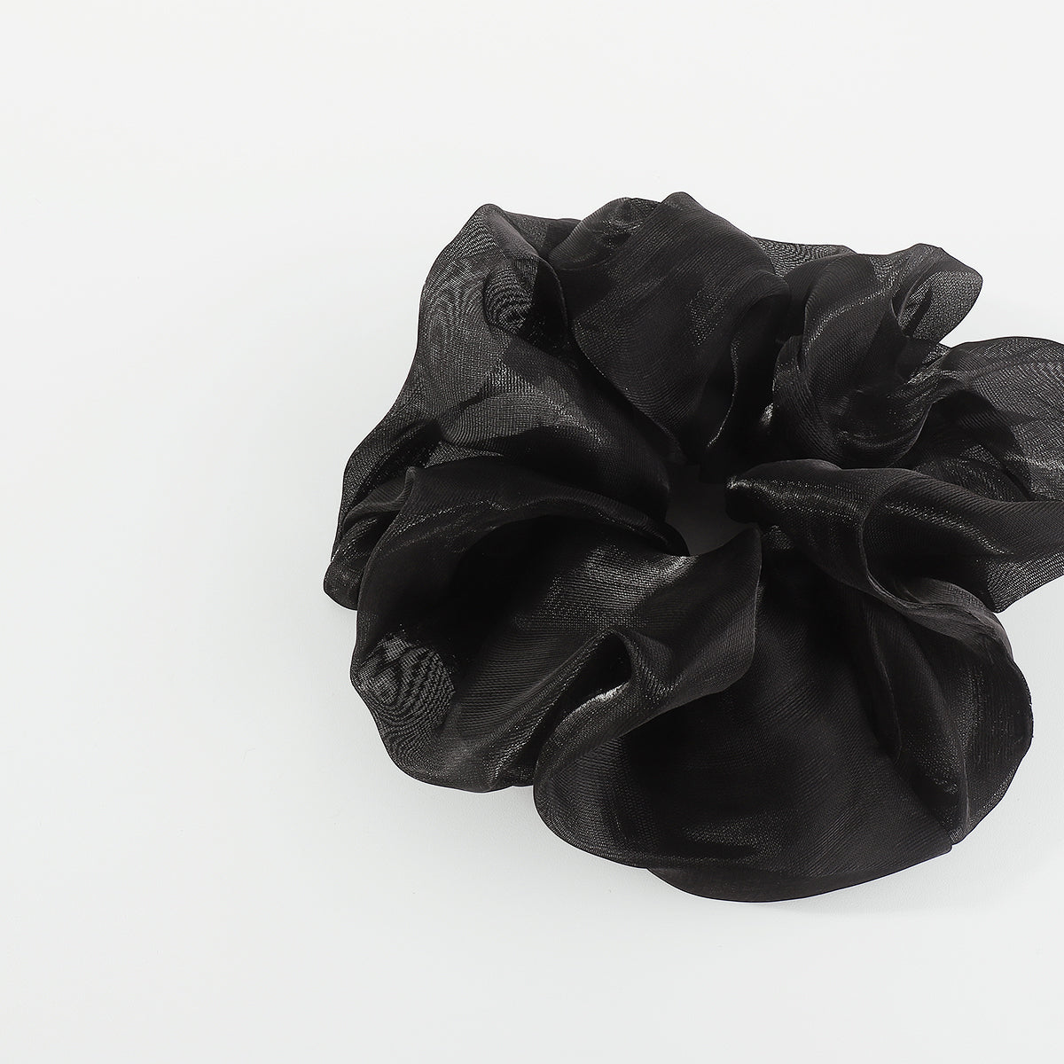 F5967 4 pcs Large Scrunchies Mesh Elastic Hair Ties Set