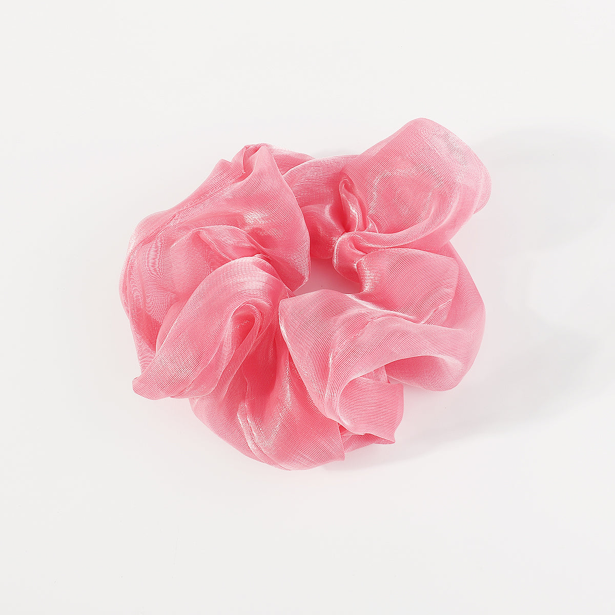 F5967 4 pcs Large Scrunchies Mesh Elastic Hair Ties Set