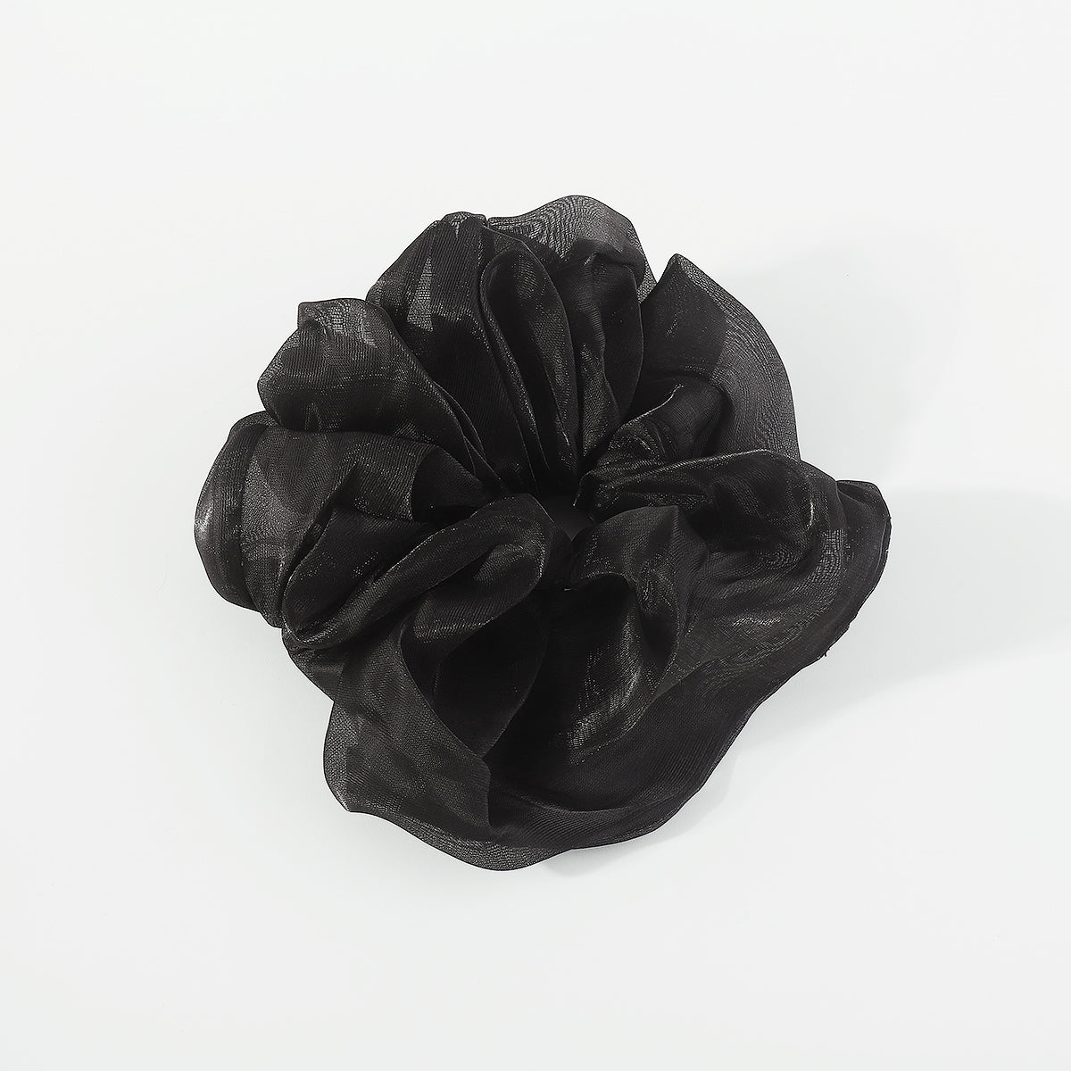 F5967 4 pcs Large Scrunchies Mesh Elastic Hair Ties Set