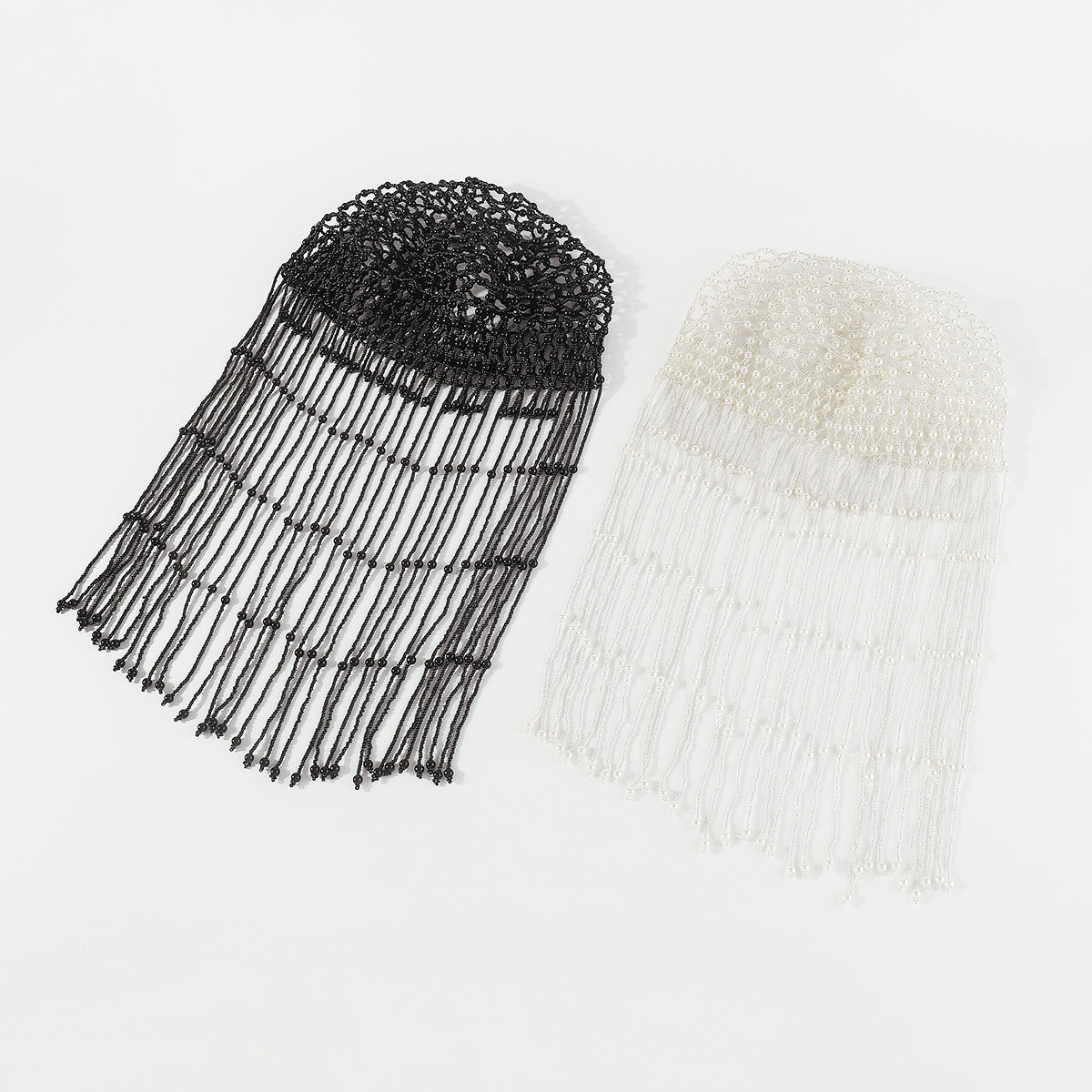 F6033 Roaring 20s Beaded Cap Headpiece