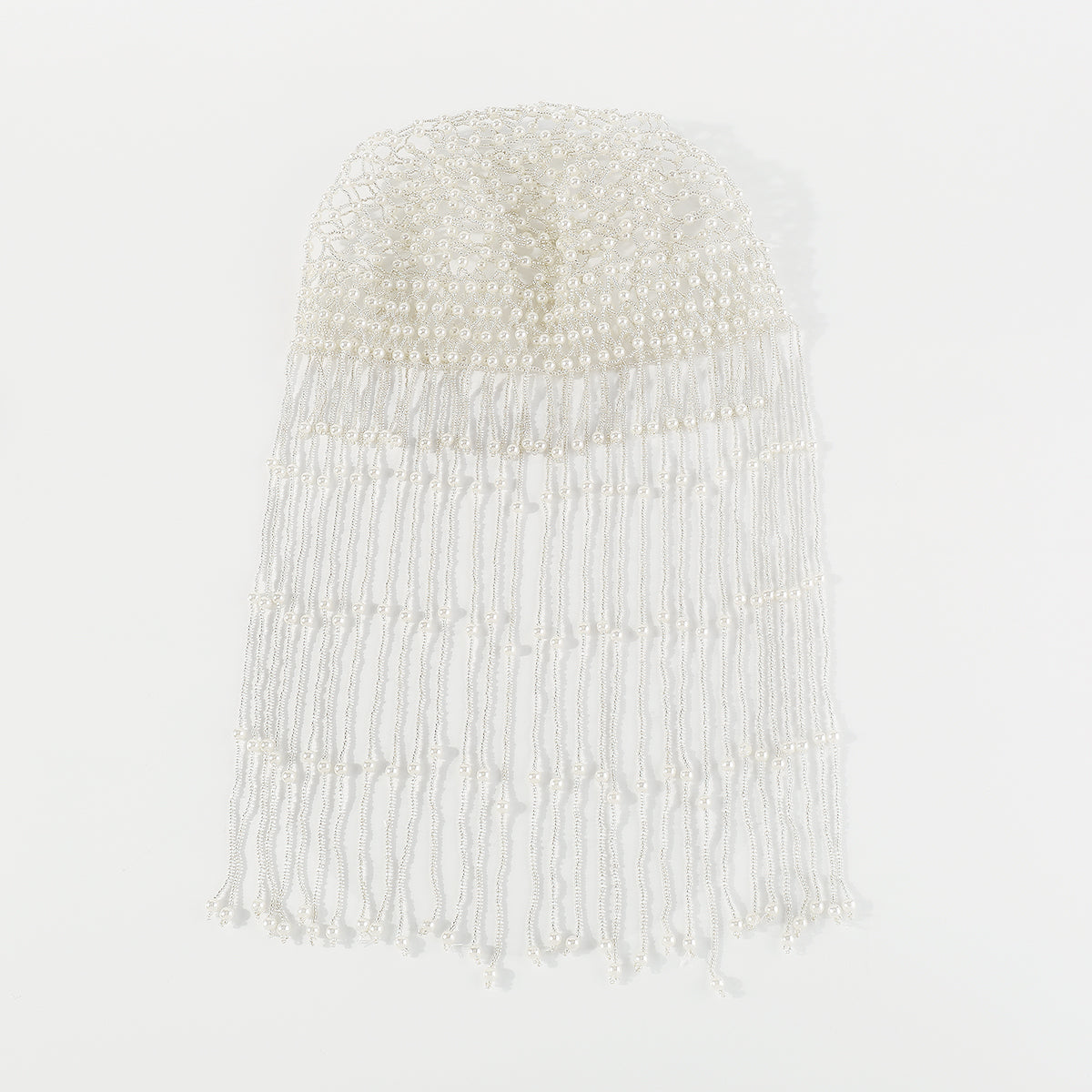F6033 Roaring 20s Beaded Cap Headpiece