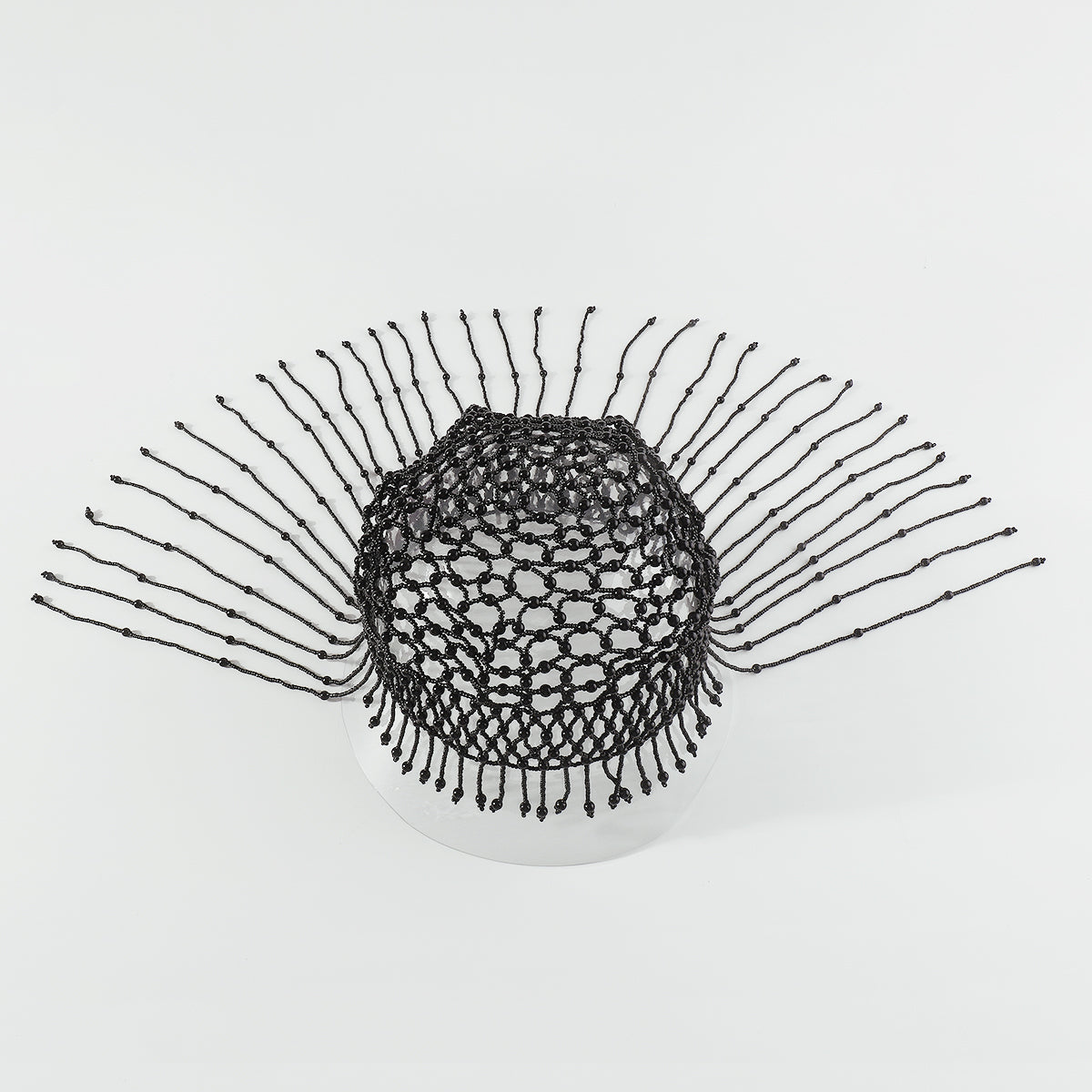 F6033 Roaring 20s Beaded Cap Headpiece
