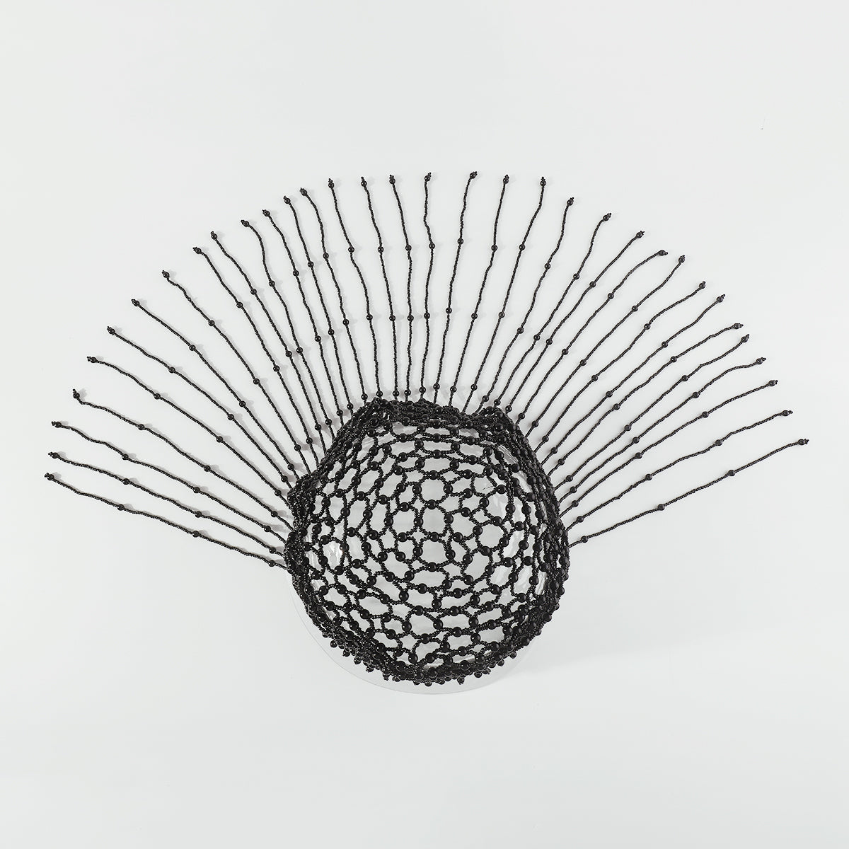 F6033 Roaring 20s Beaded Cap Headpiece