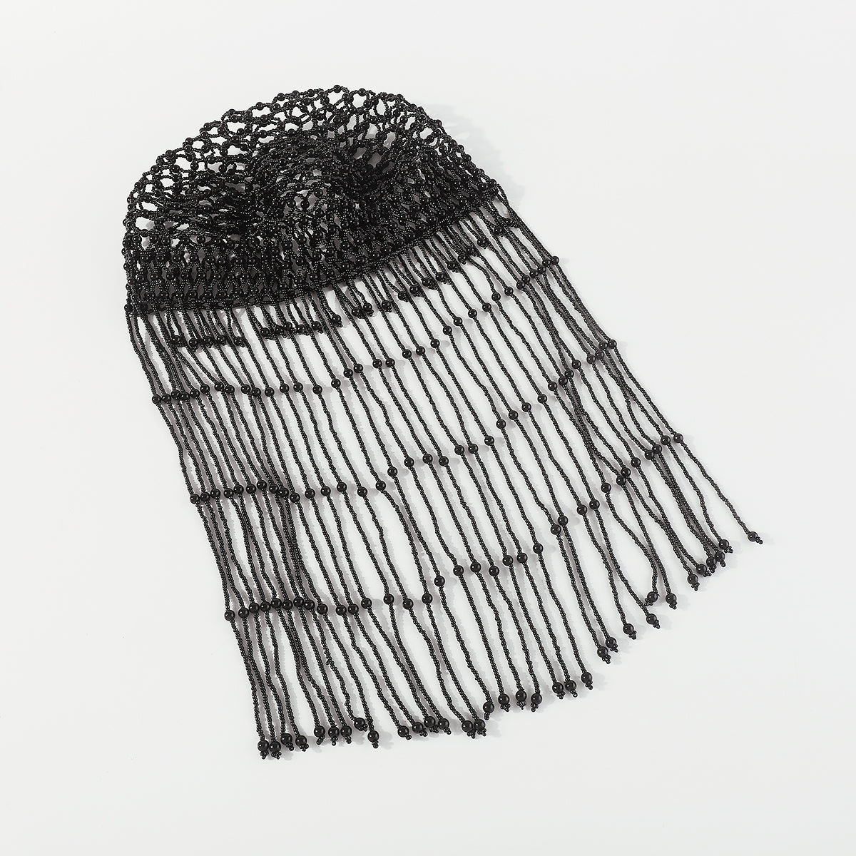 F6033 Roaring 20s Beaded Cap Headpiece