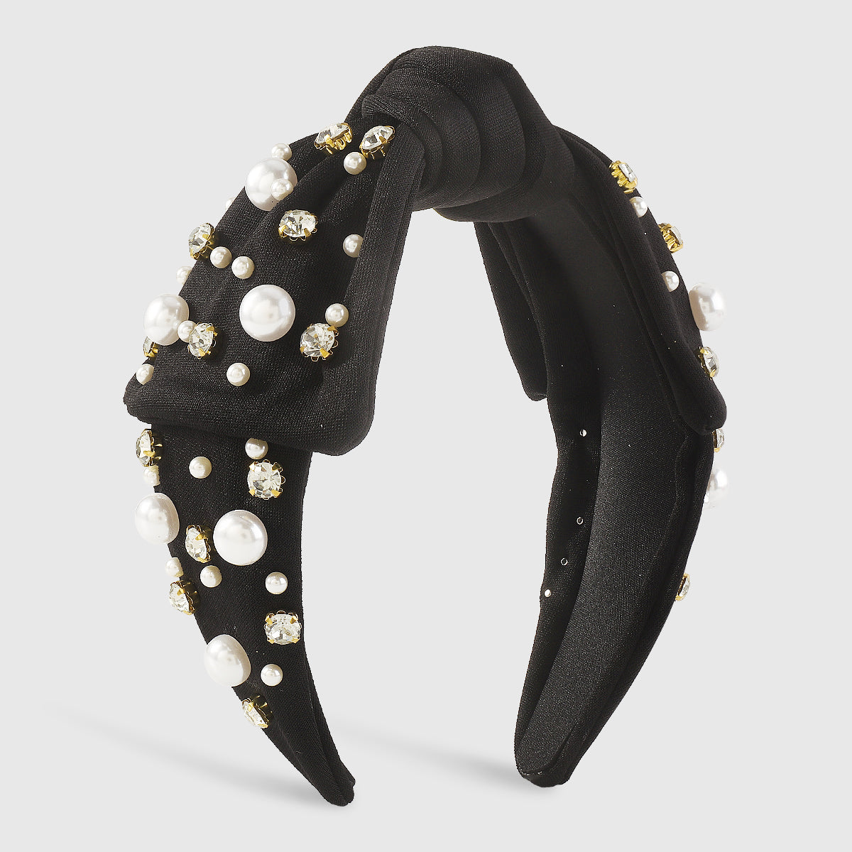 F6211 Center Tapered Bowtie Headband