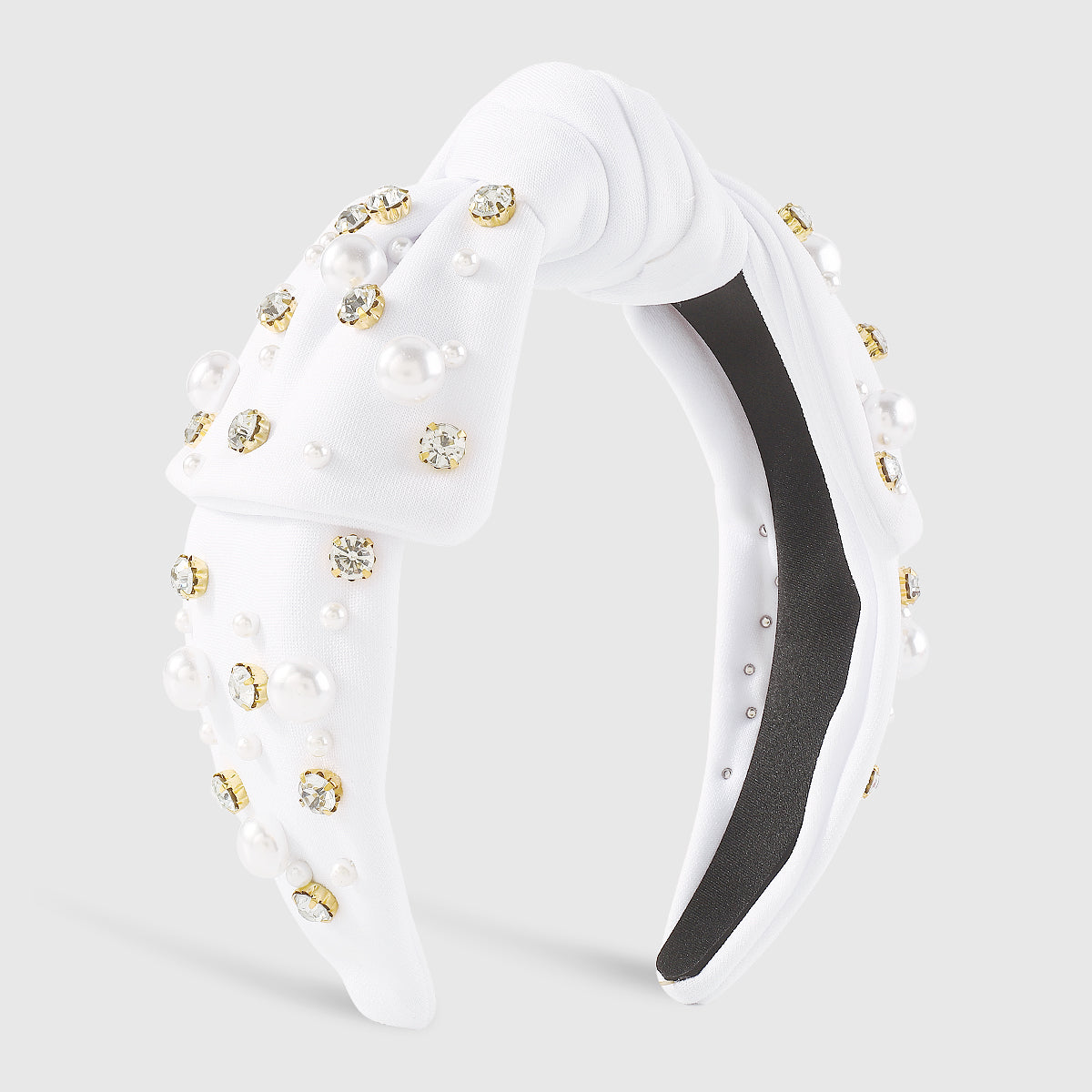F6211 Center Tapered Bowtie Headband