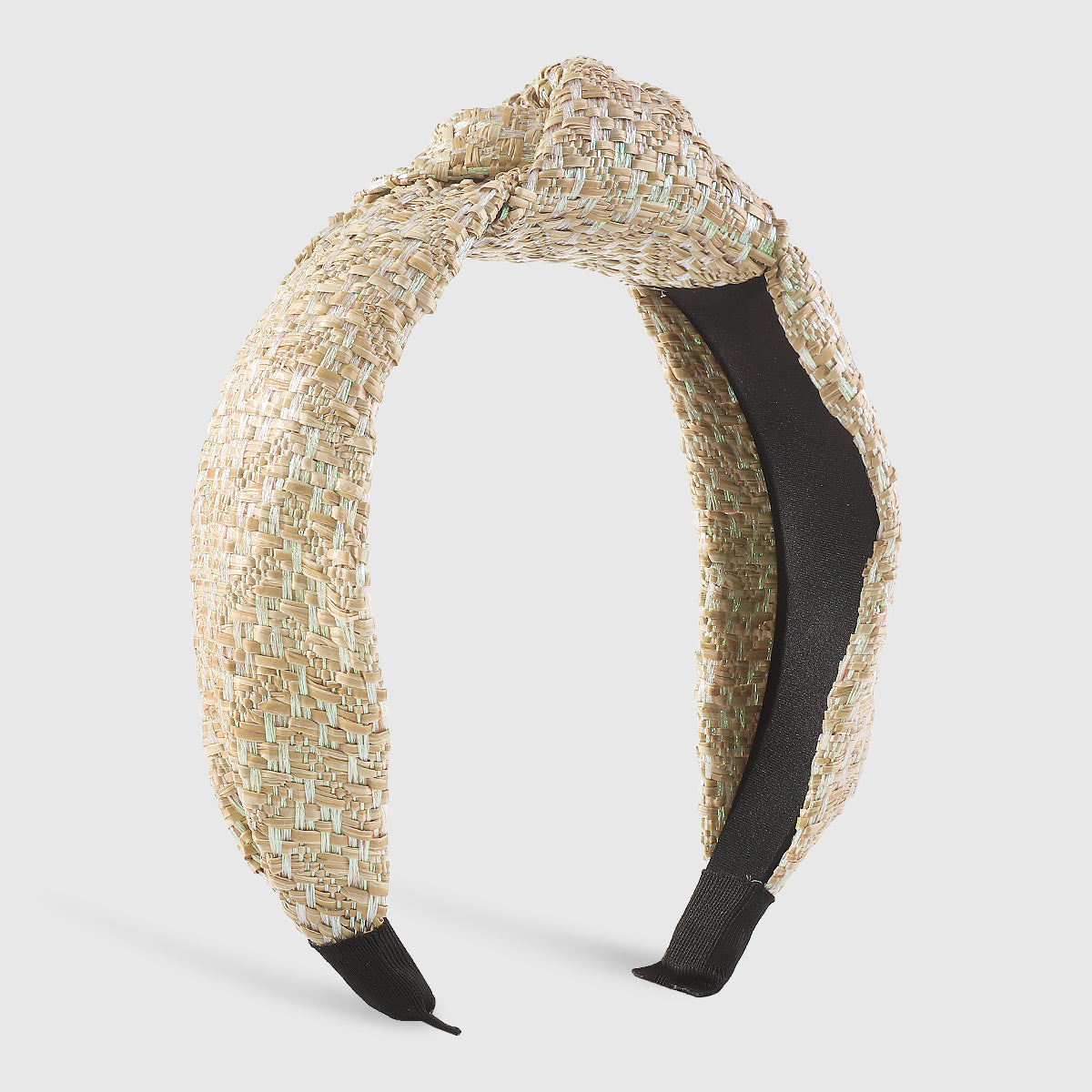 F6290 Summer Vacation Raffia Topknot Headbands