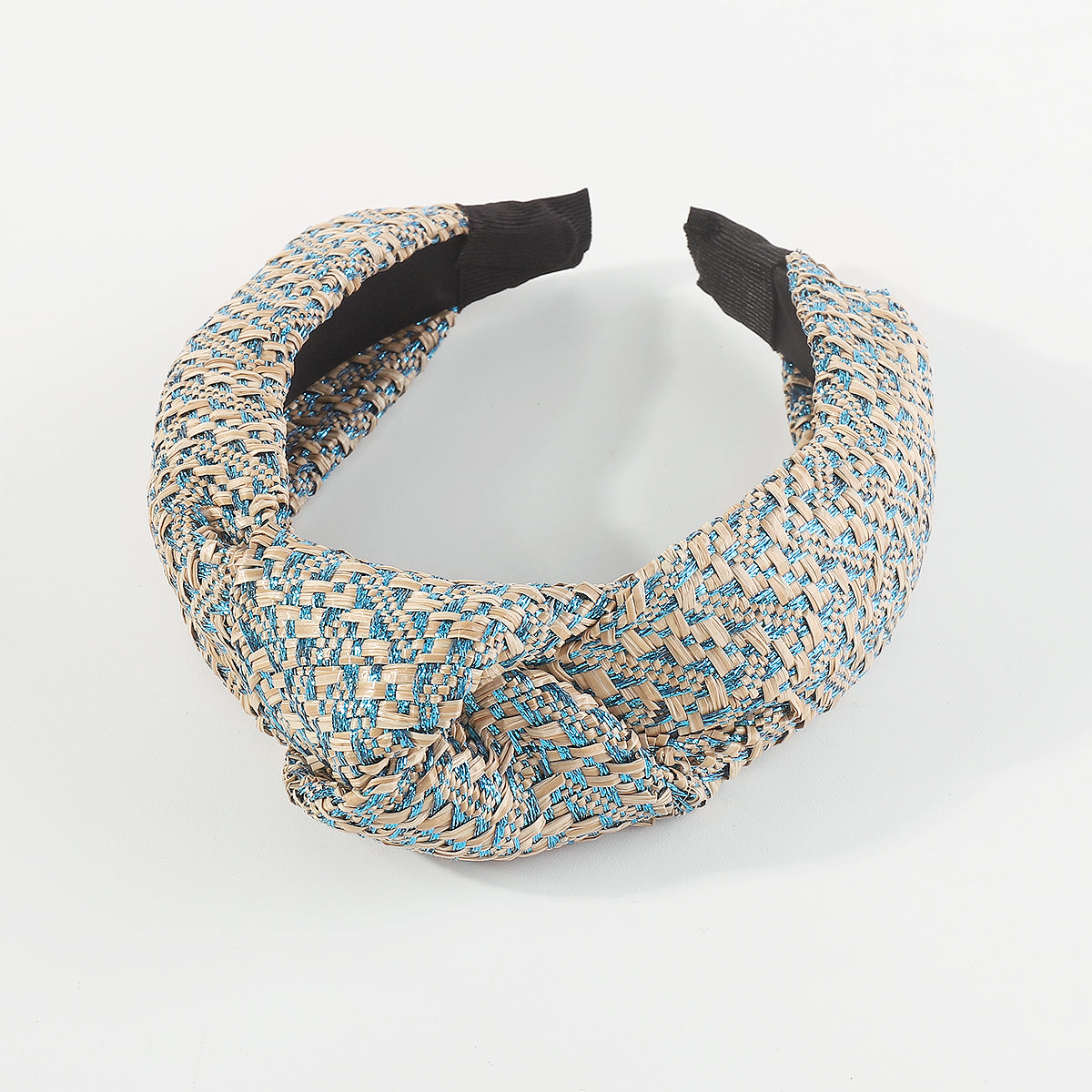 F6290 Summer Vacation Raffia Topknot Headbands