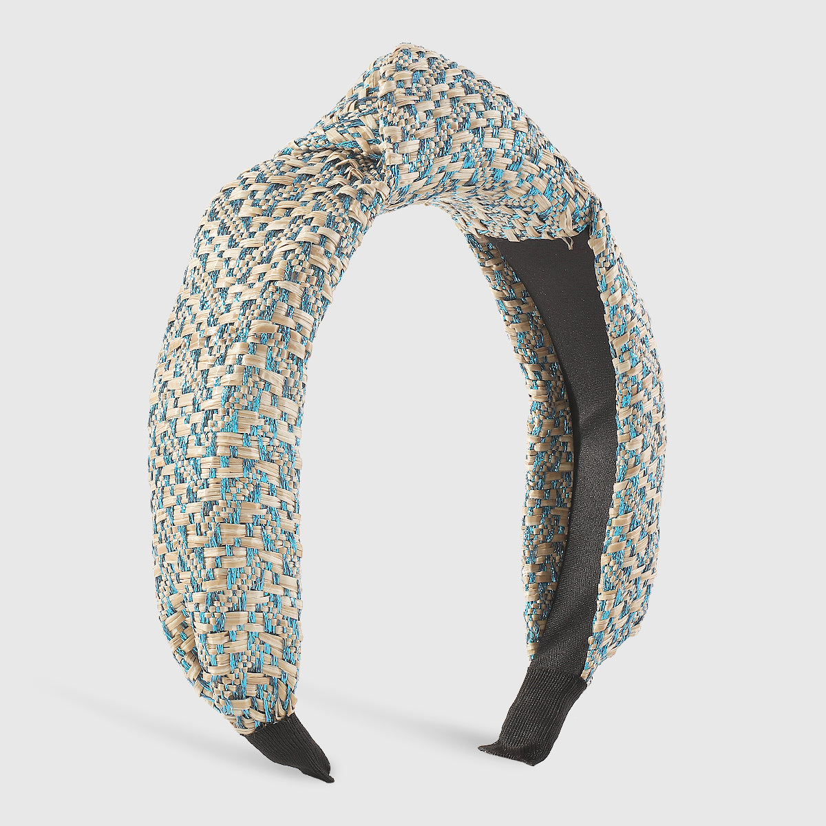 F6290 Summer Vacation Raffia Topknot Headbands