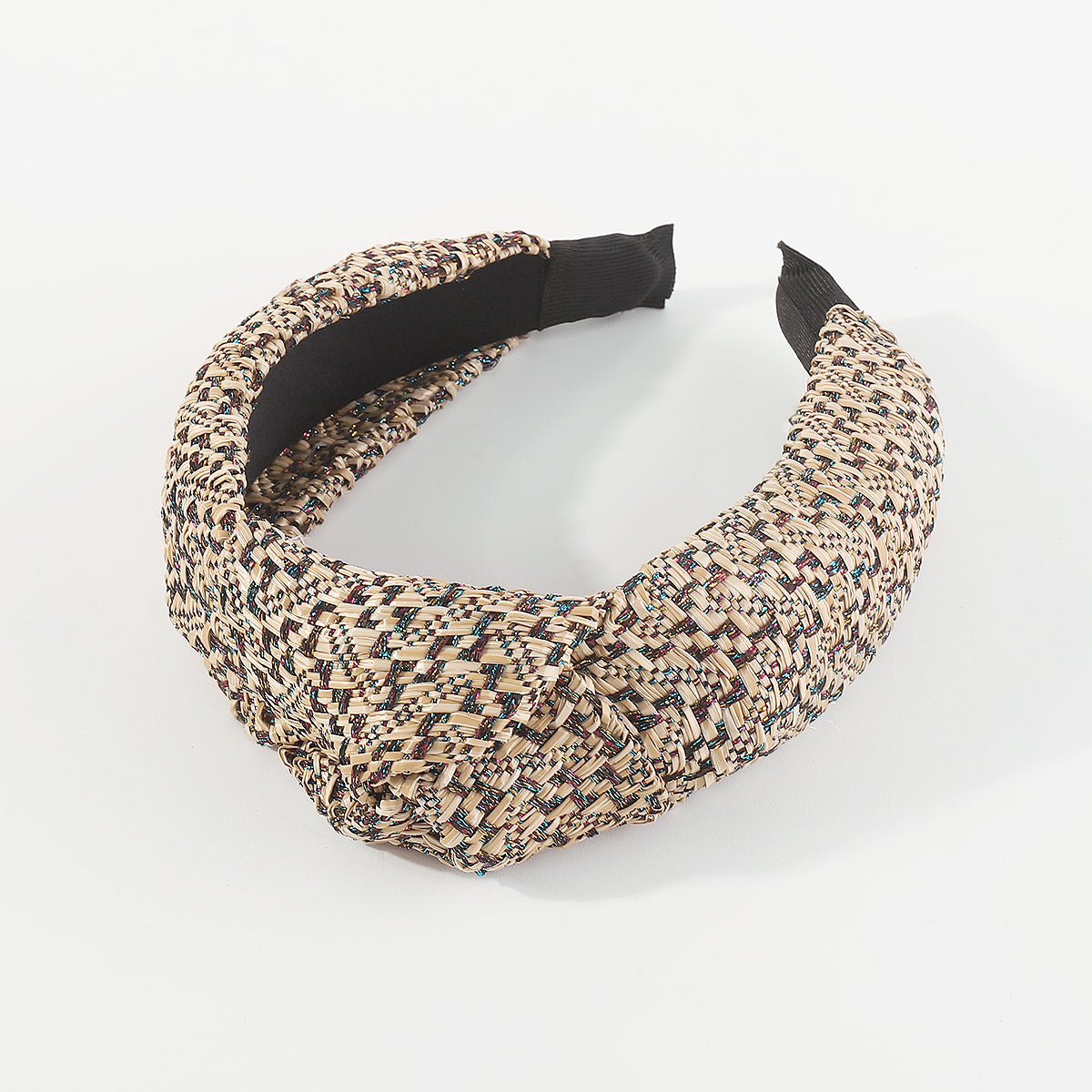 F6290 Summer Vacation Raffia Topknot Headbands