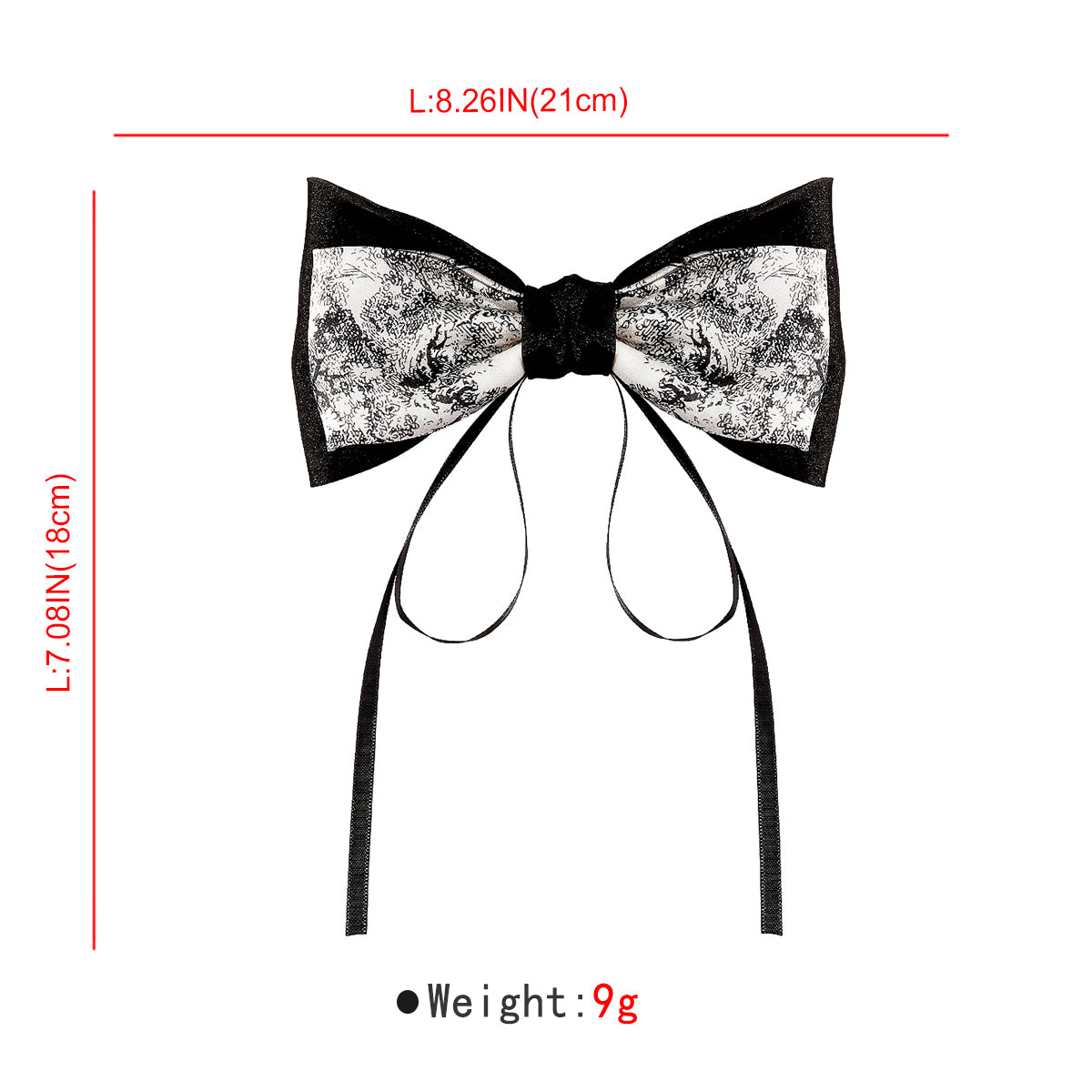 F6443 Ink Painting Print Fabric Cross Knot Headbnad