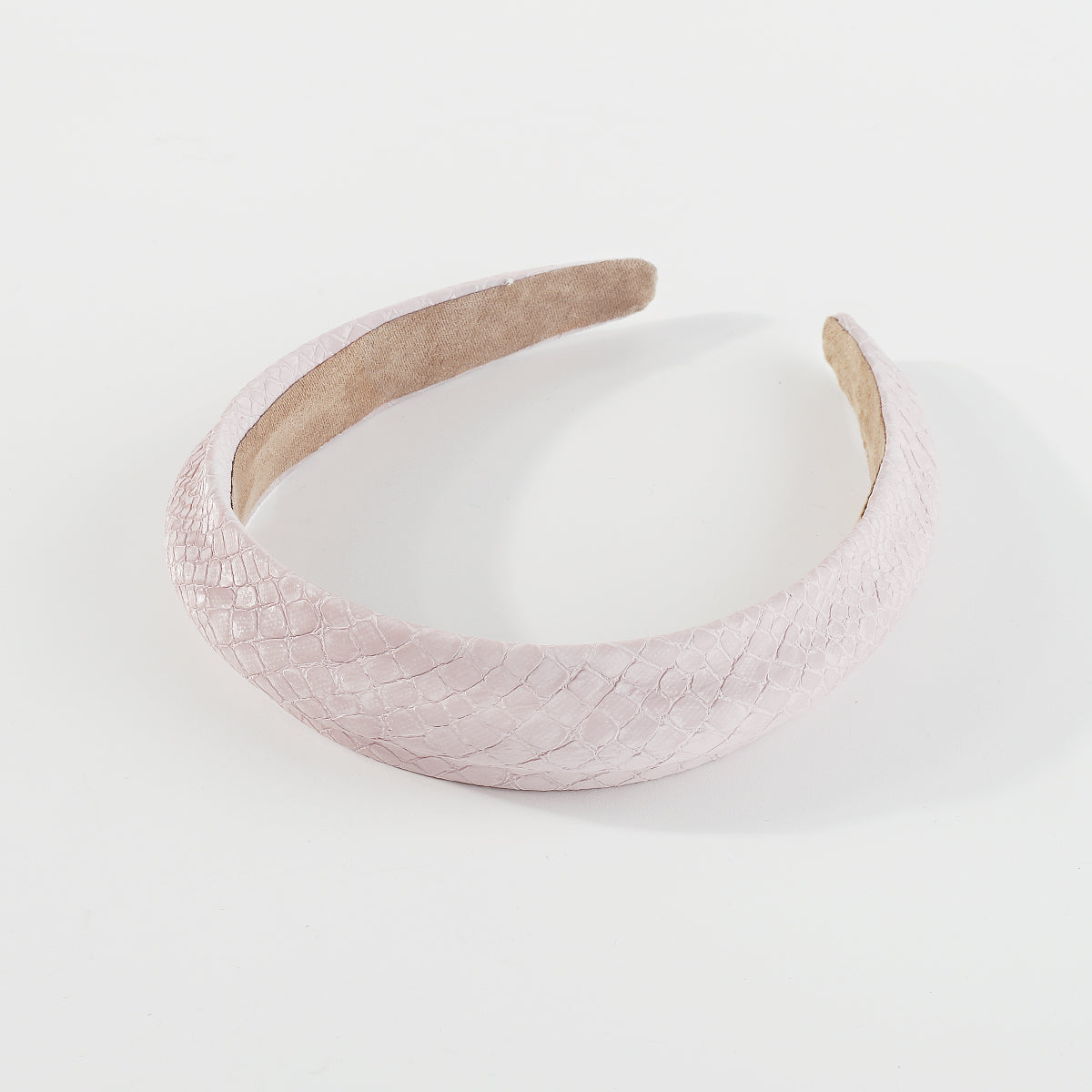F6459 Sweet Mermaid Candy Color PU Padded Headband