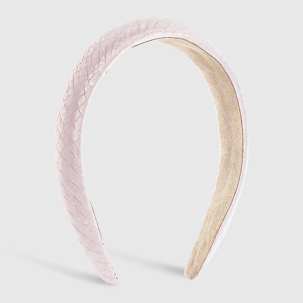 F6459 Sweet Mermaid Candy Color PU Padded Headband