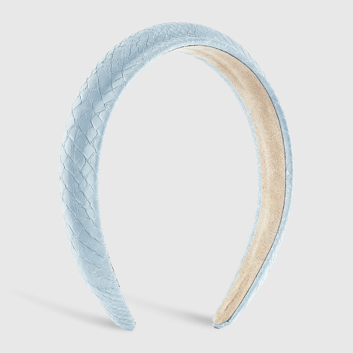 F6459 Sweet Mermaid Candy Color PU Padded Headband