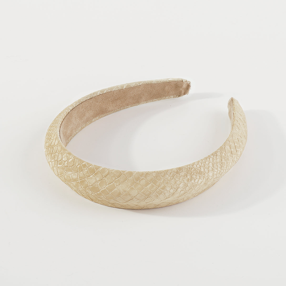 F6459 Sweet Mermaid Candy Color PU Padded Headband
