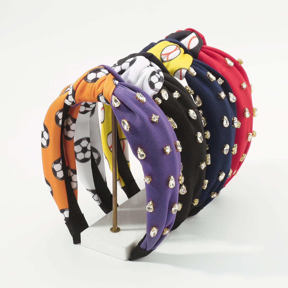 F6512 Game Day Rhinestone Sports Headband
