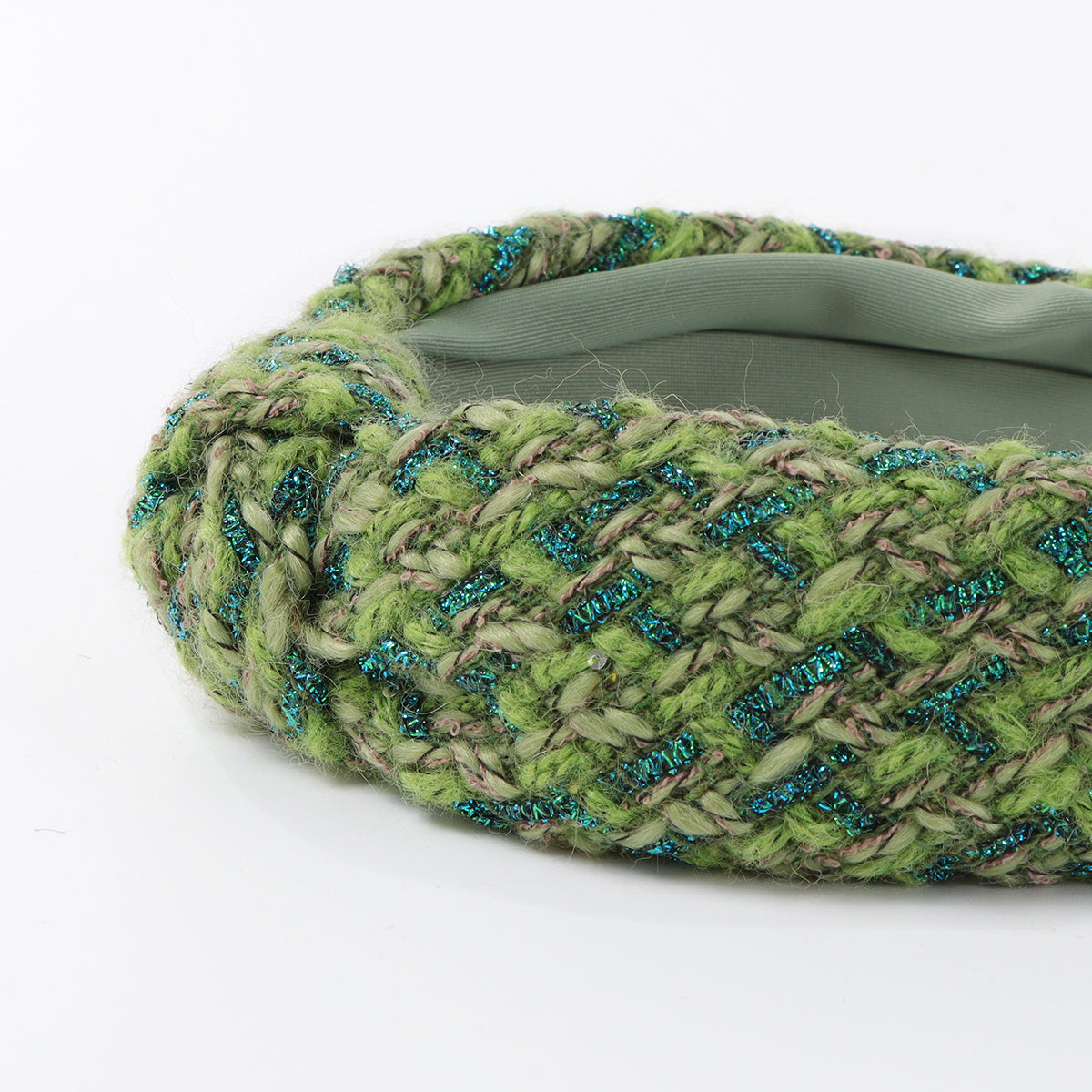 F6606 Tweed Knotted Headband