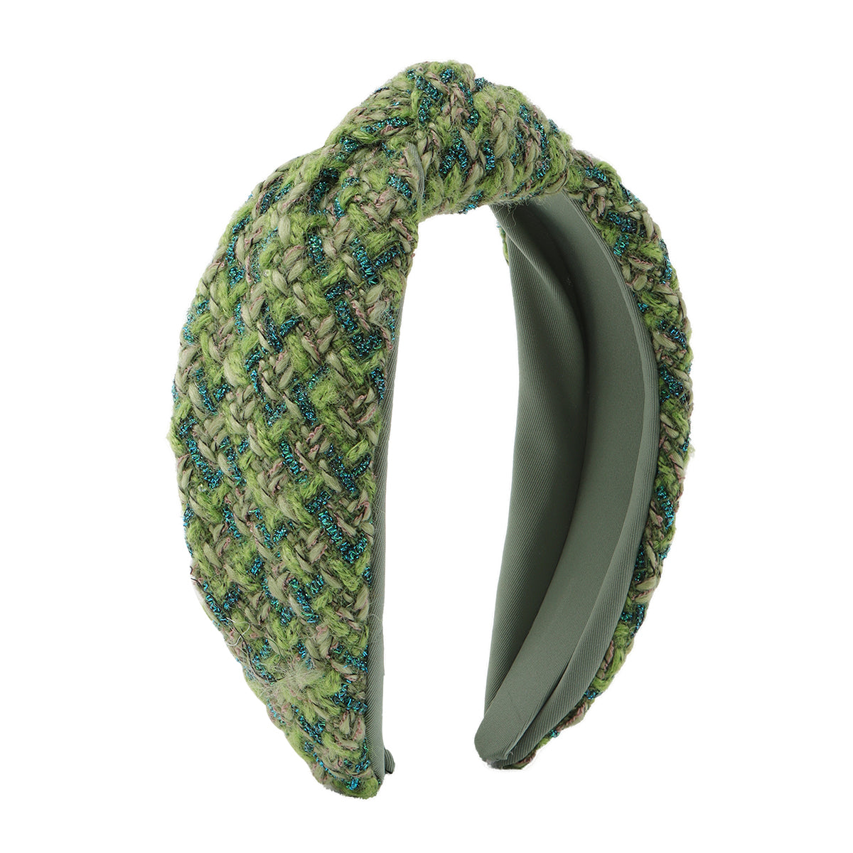 F6606 Tweed Knotted Headband