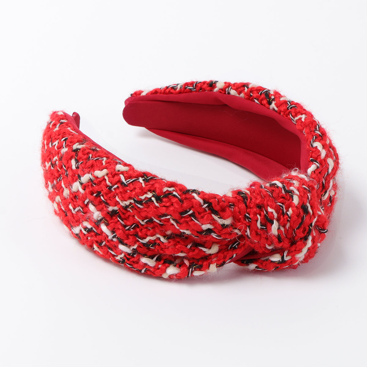 F6610 Tweed Knotted Headband