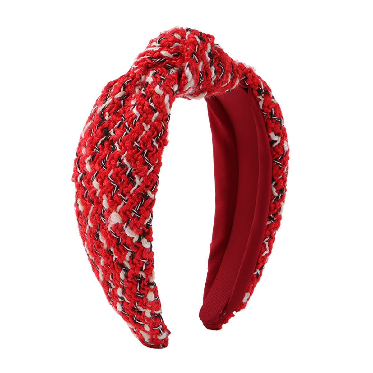 F6610 Tweed Knotted Headband