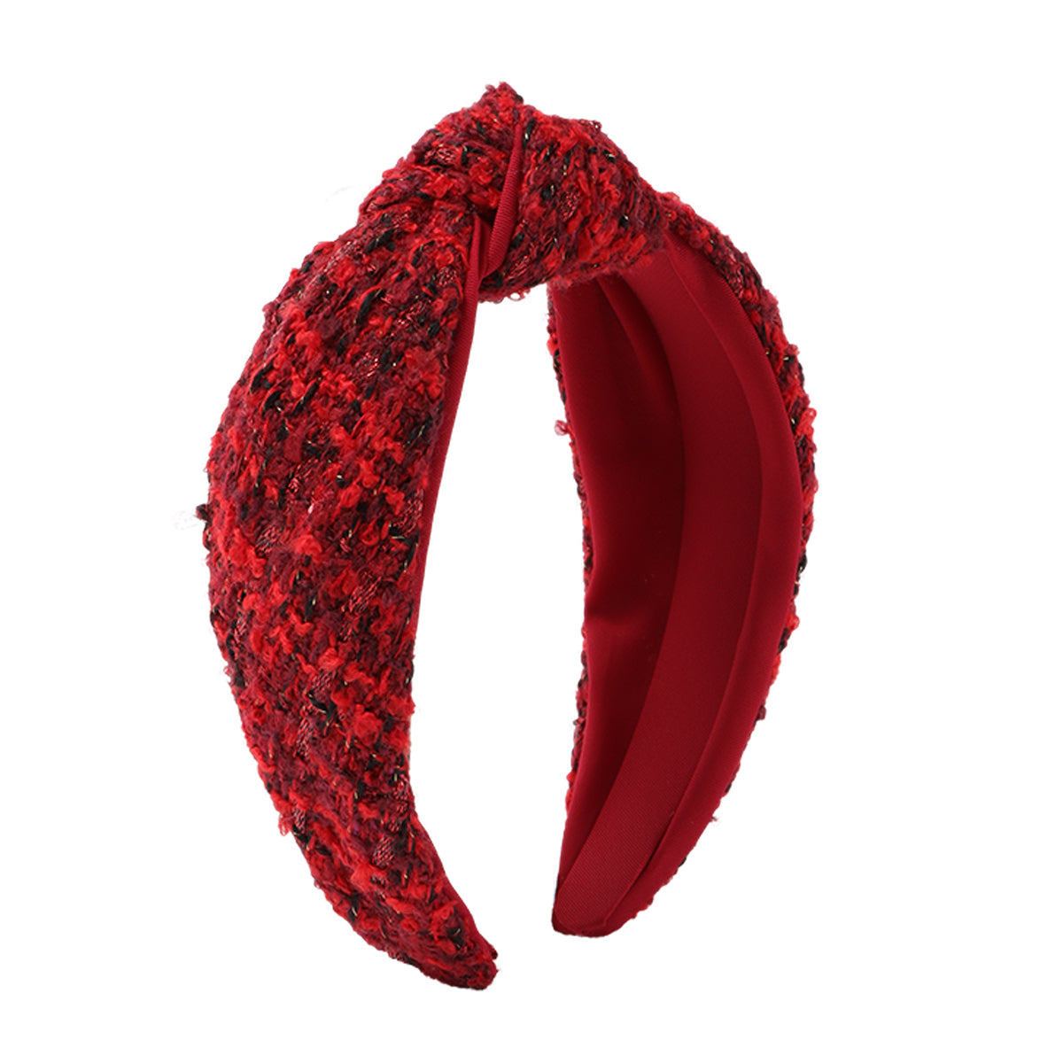 F6610 Tweed Knotted Headband