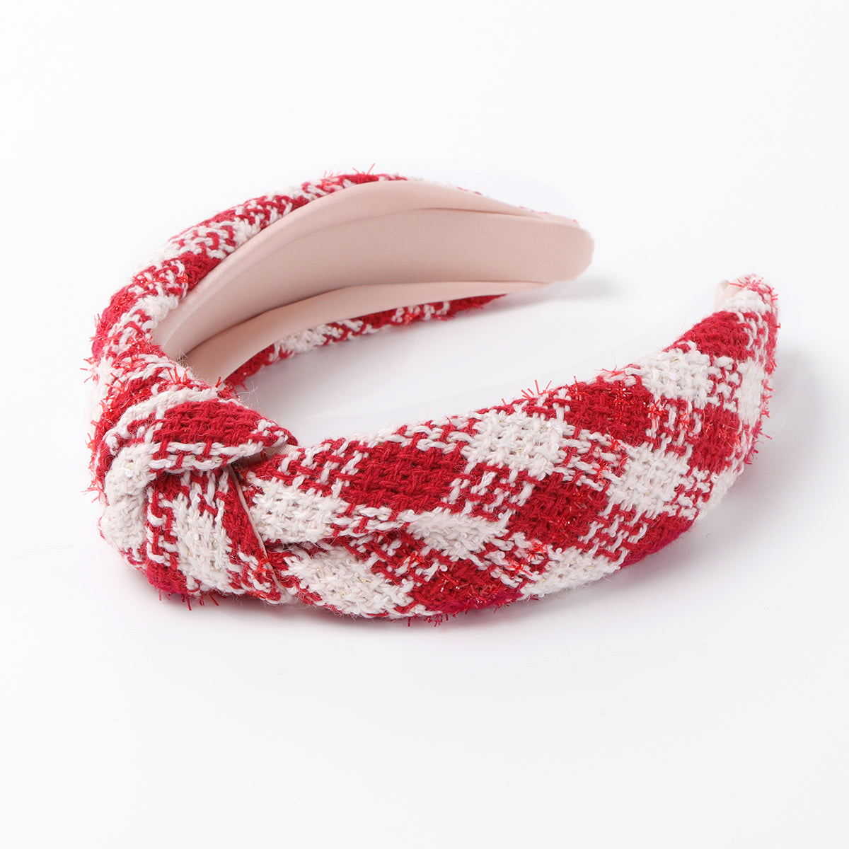 F6610 Tweed Knotted Headband
