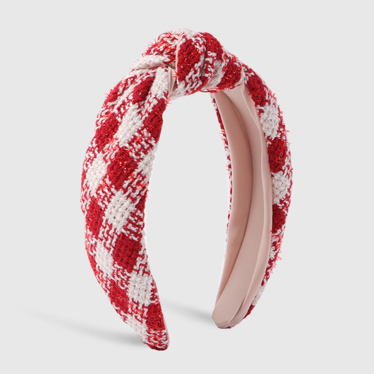 F6610 Tweed Knotted Headband