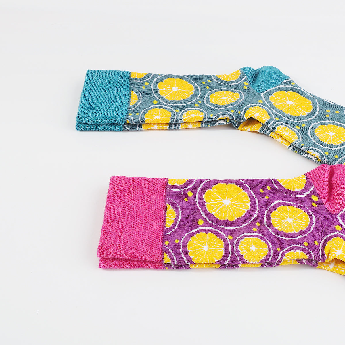G0118 Lemons Crew Socks